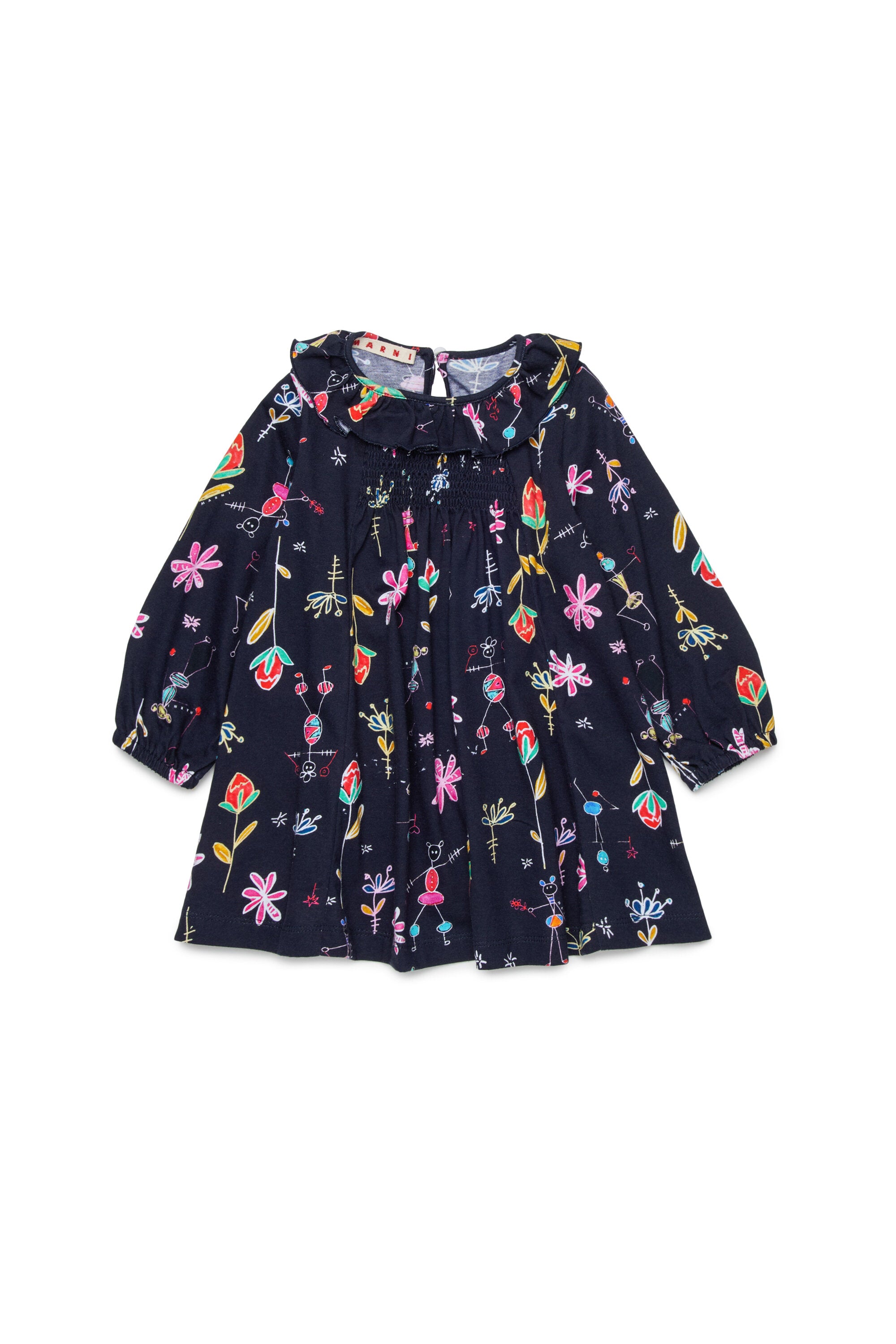 Nutcracker allover jersey short dress