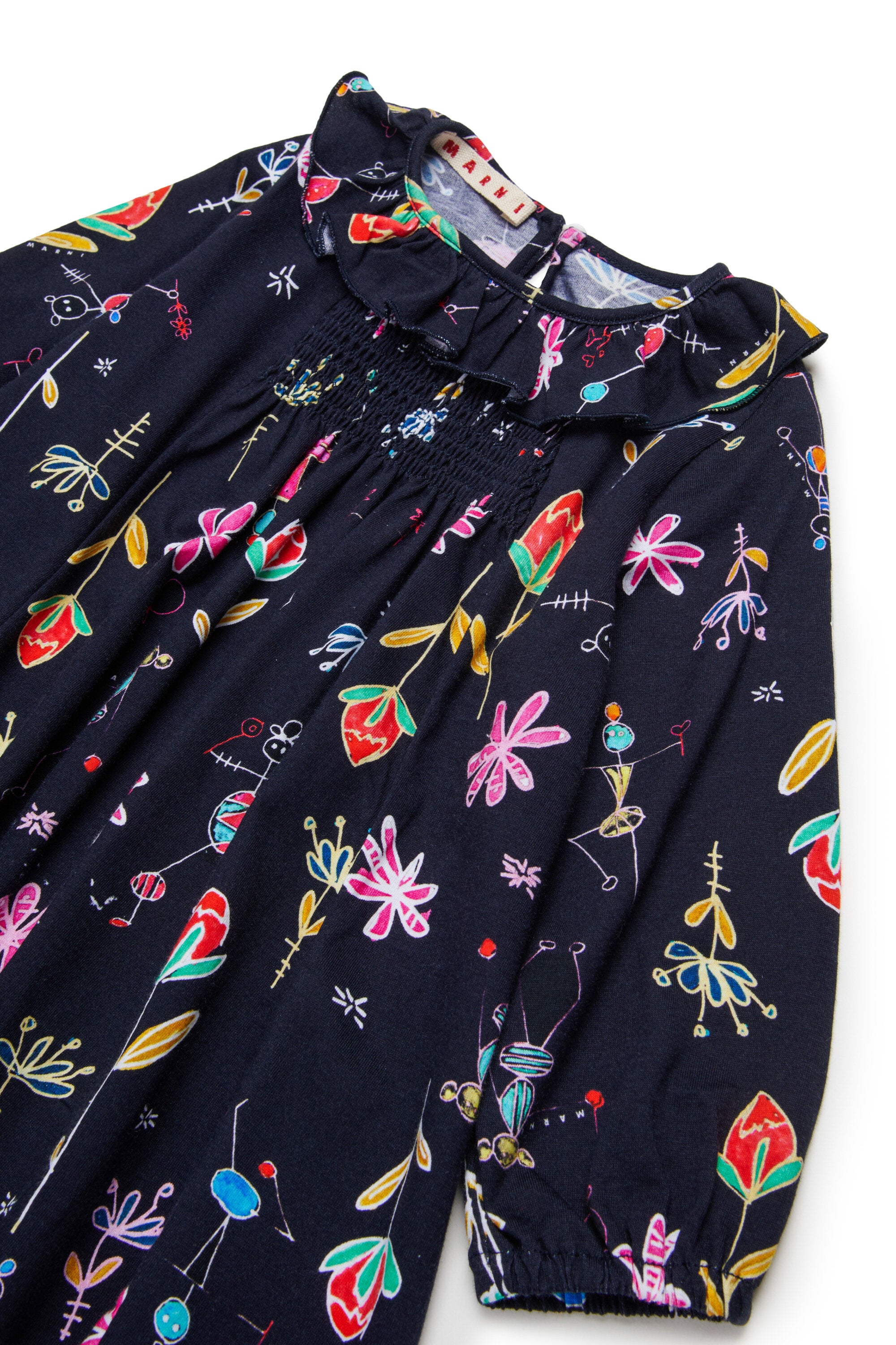 Nutcracker allover jersey short dress