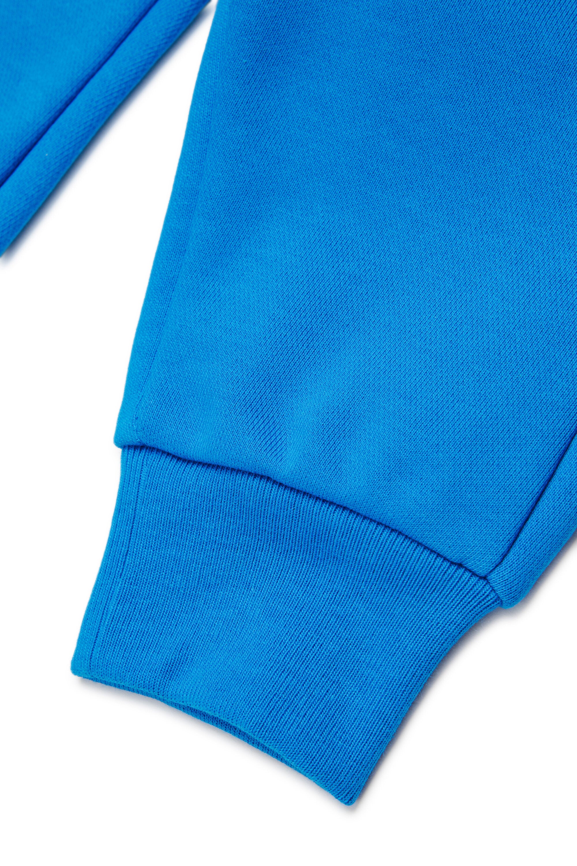 Fleece jogger pants with logo