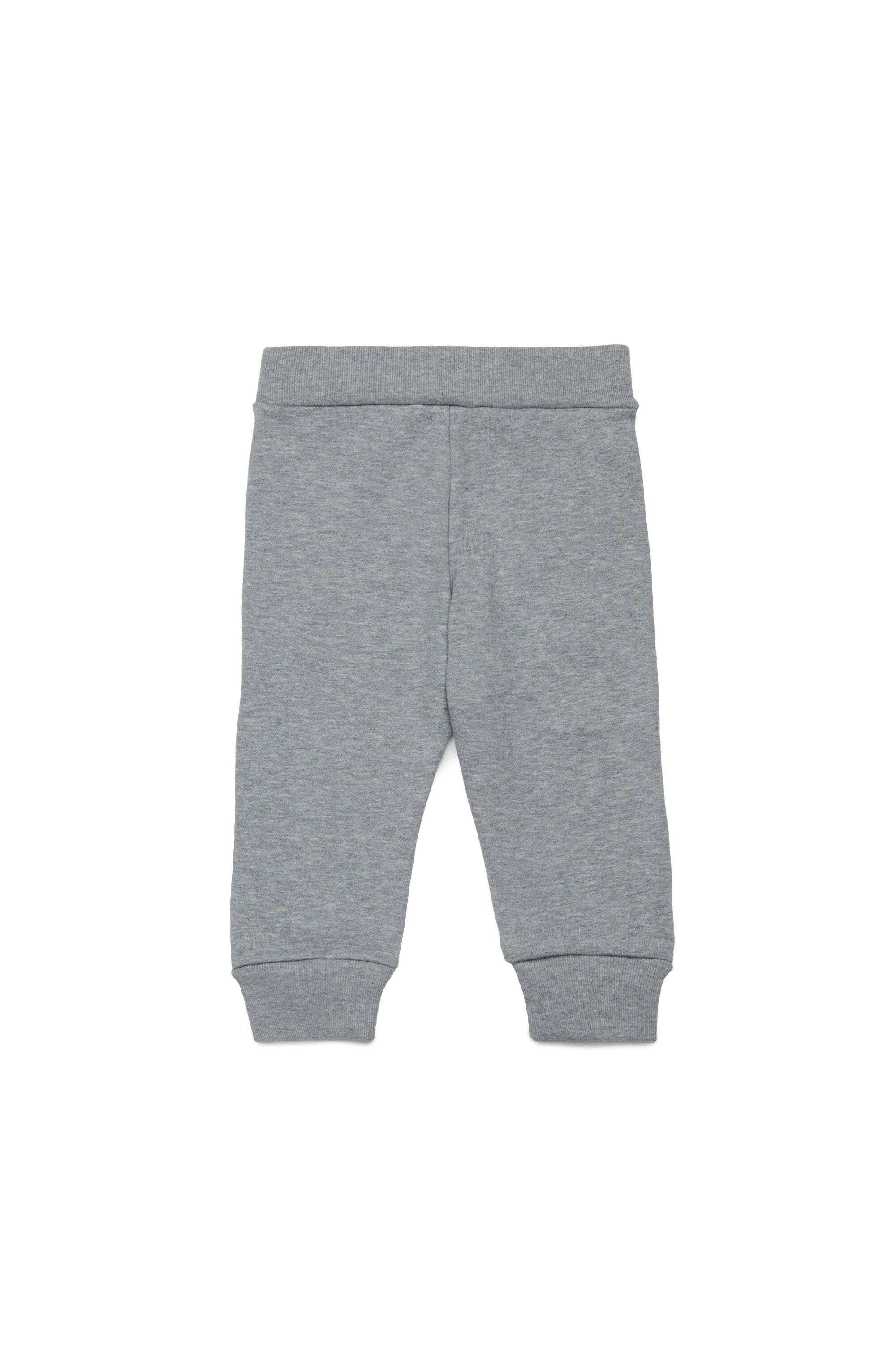 Fleece jogger pants with logo