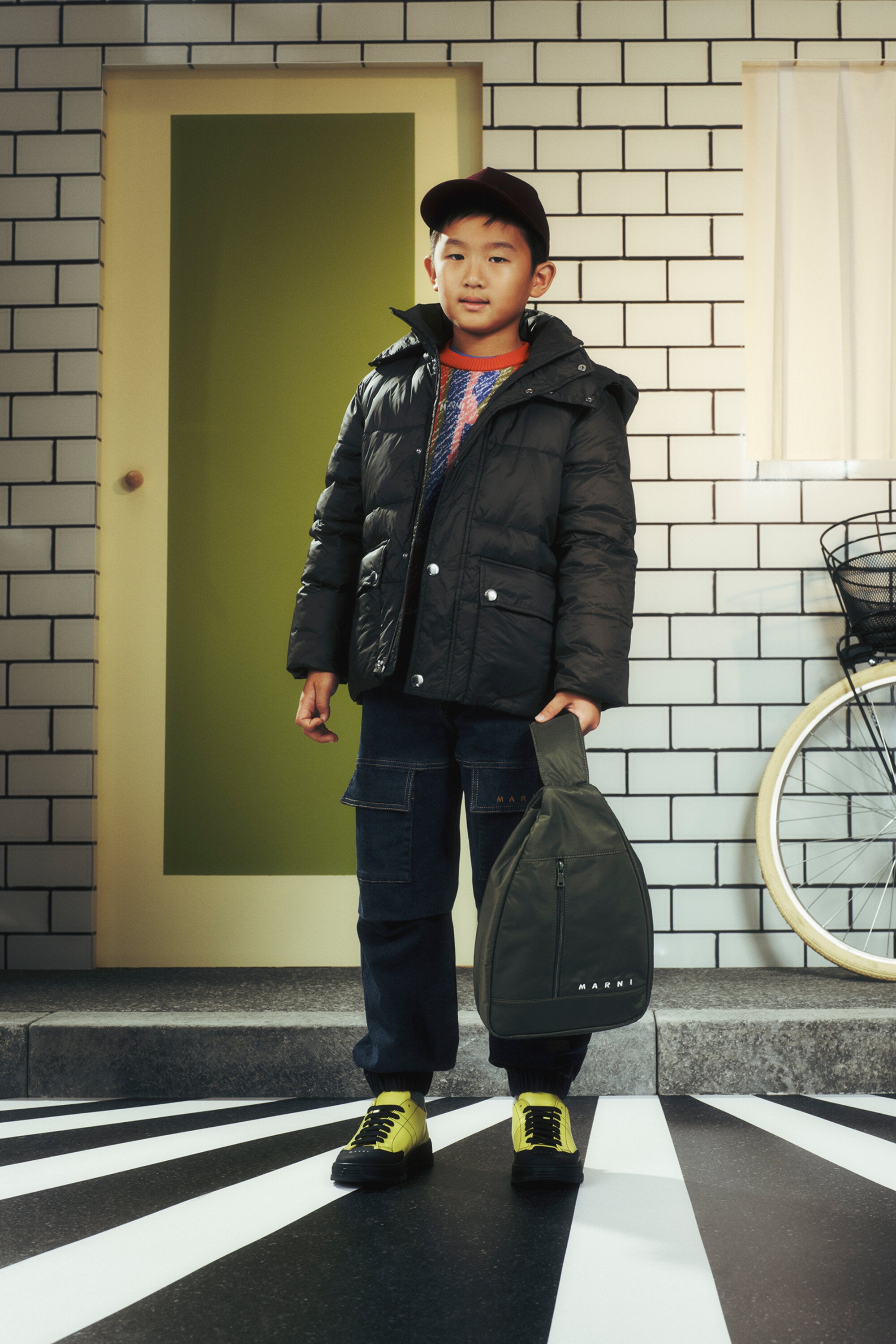 Hooded hooded jacket with logo