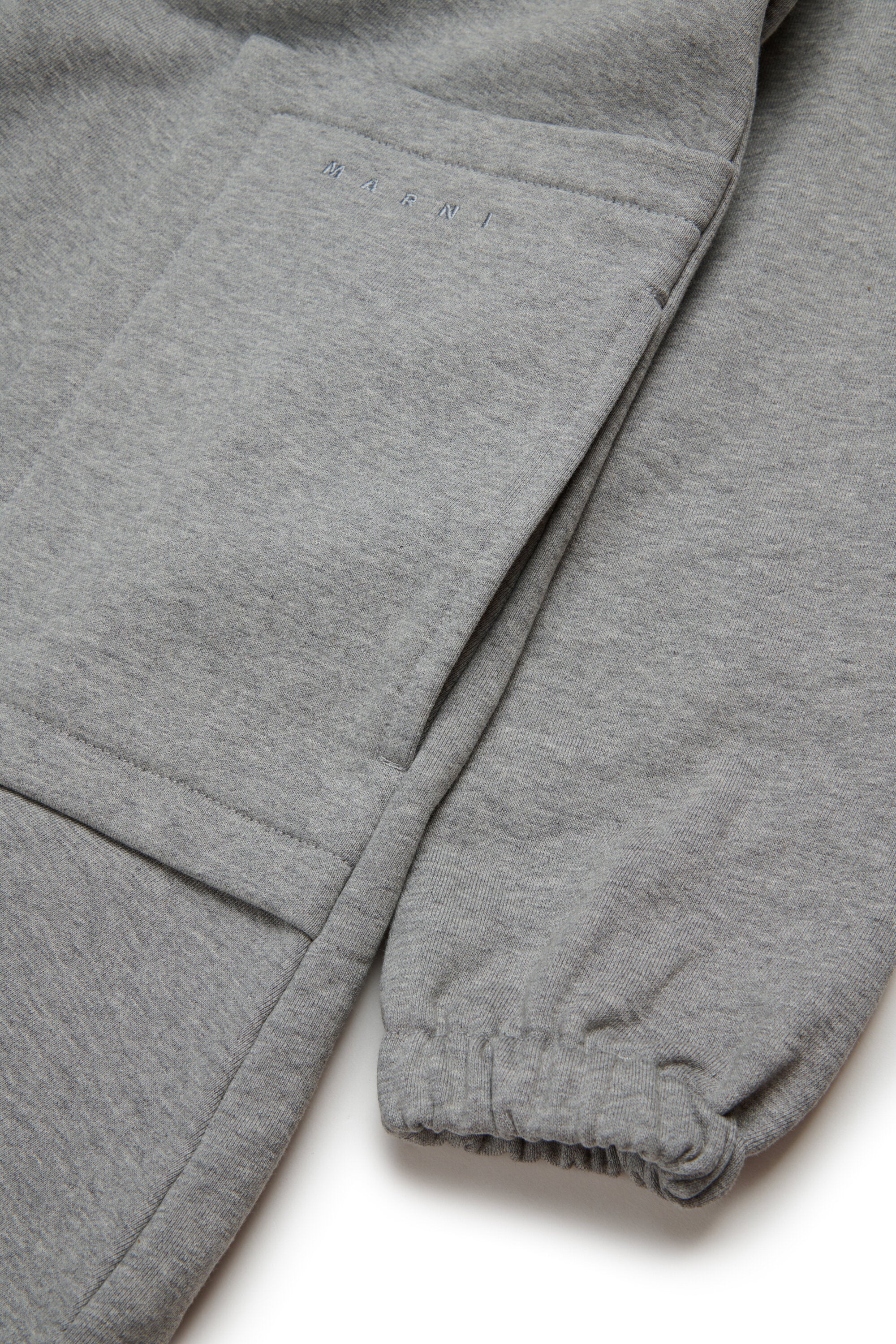 Mini fleece dress with patch pockets