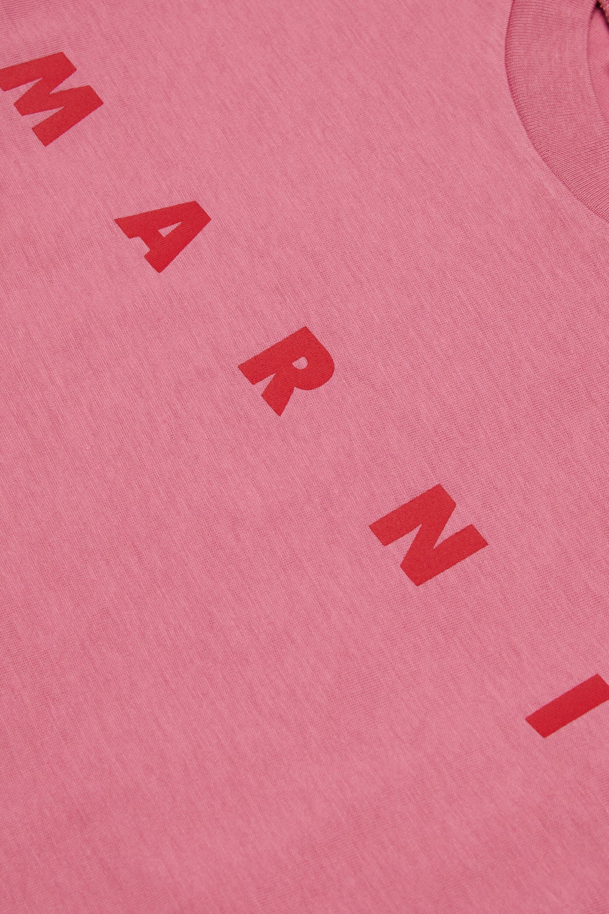 Long sleeves jersey T-shirt with Marni logo