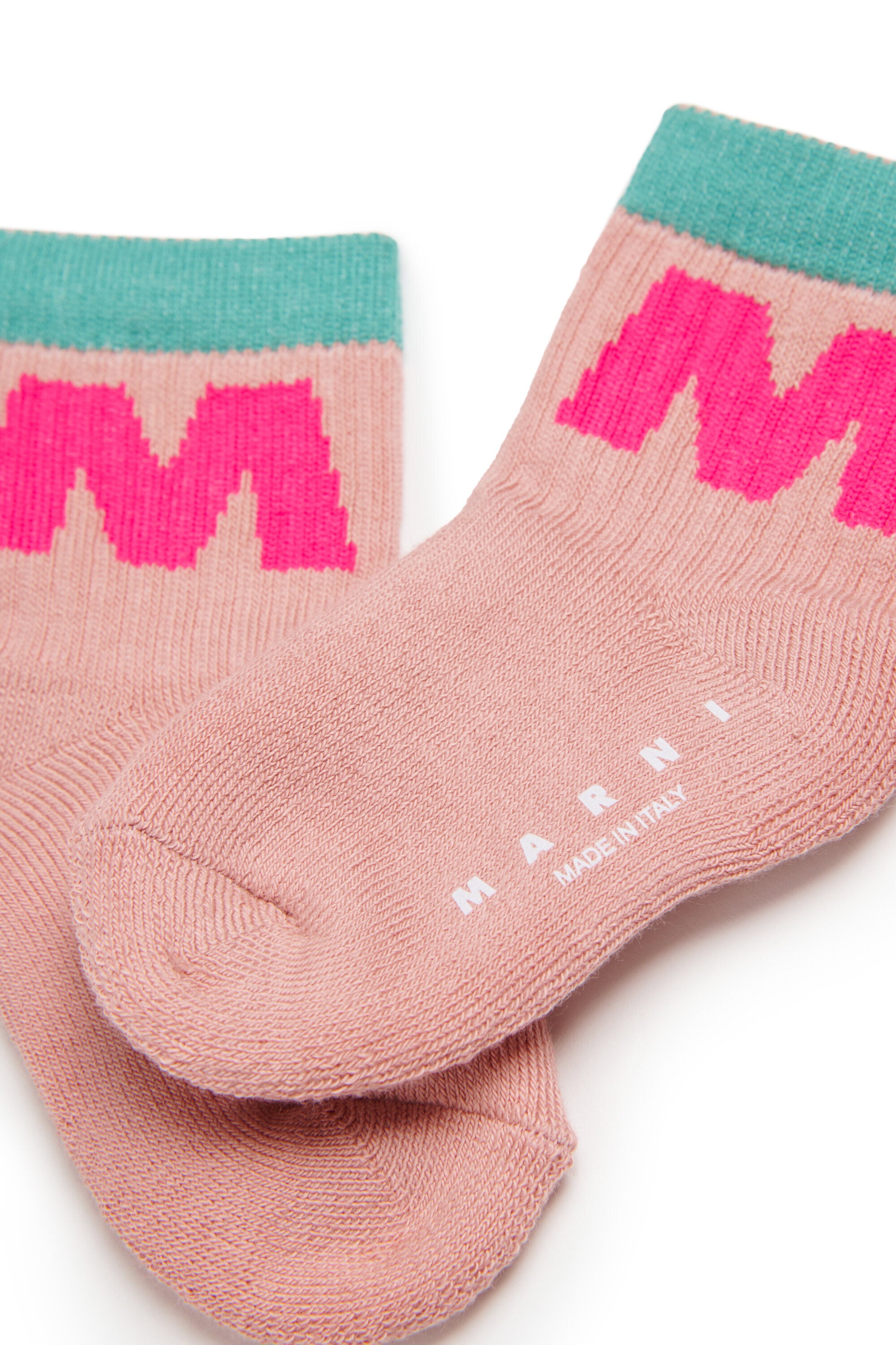 Terrycloth socks with maxi M