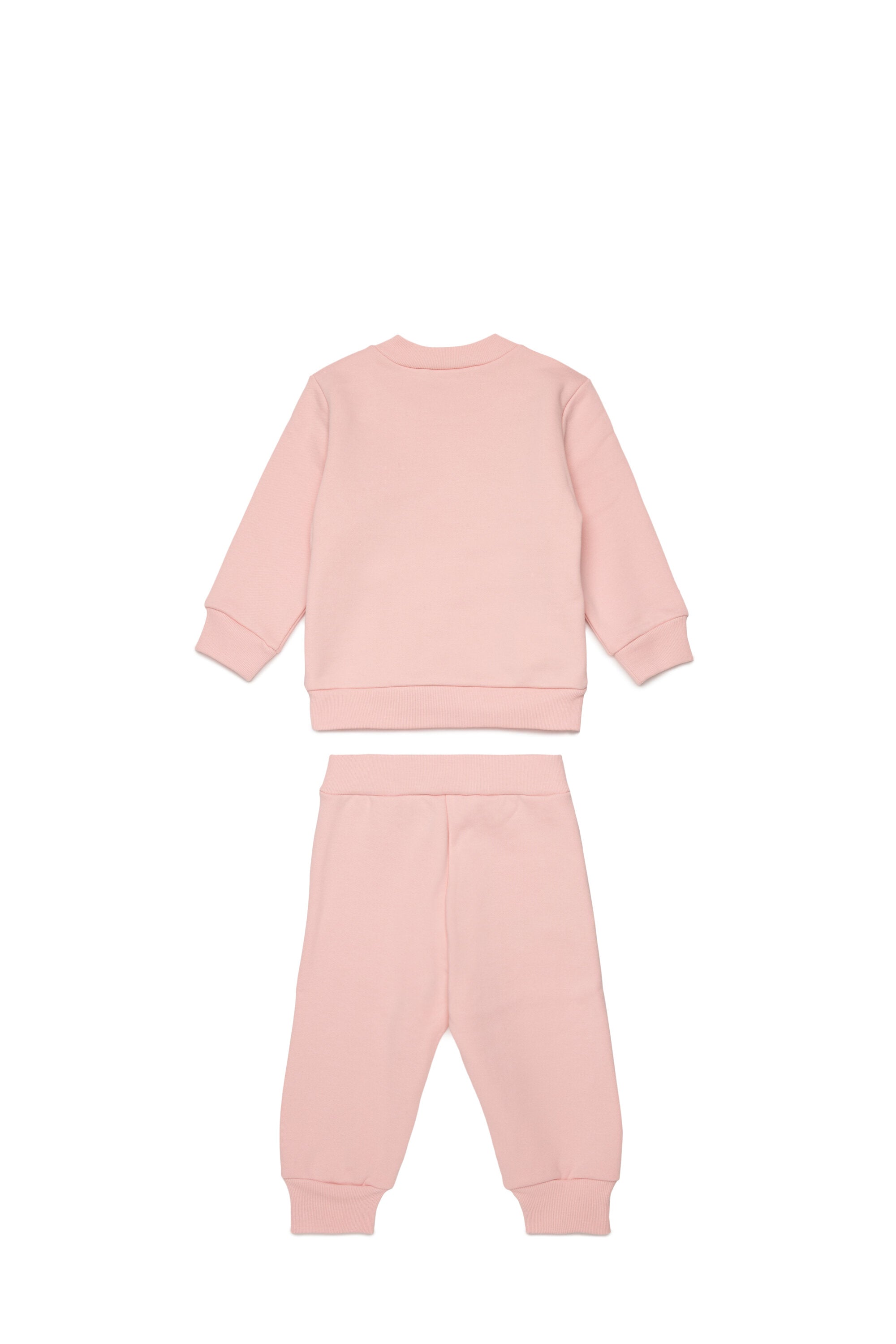 Fleece tracksuit set with institutional logo