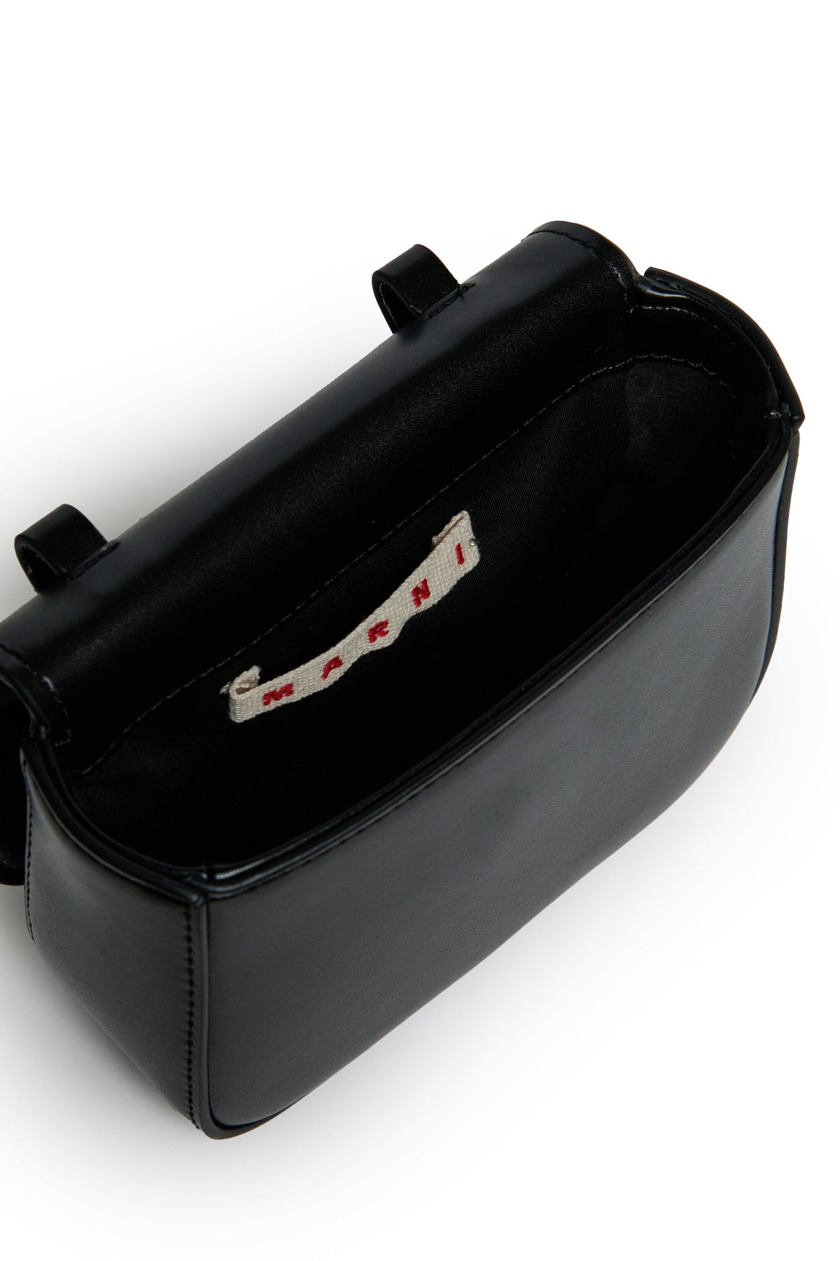 Punk Bag in coated fabric with shoulder strap