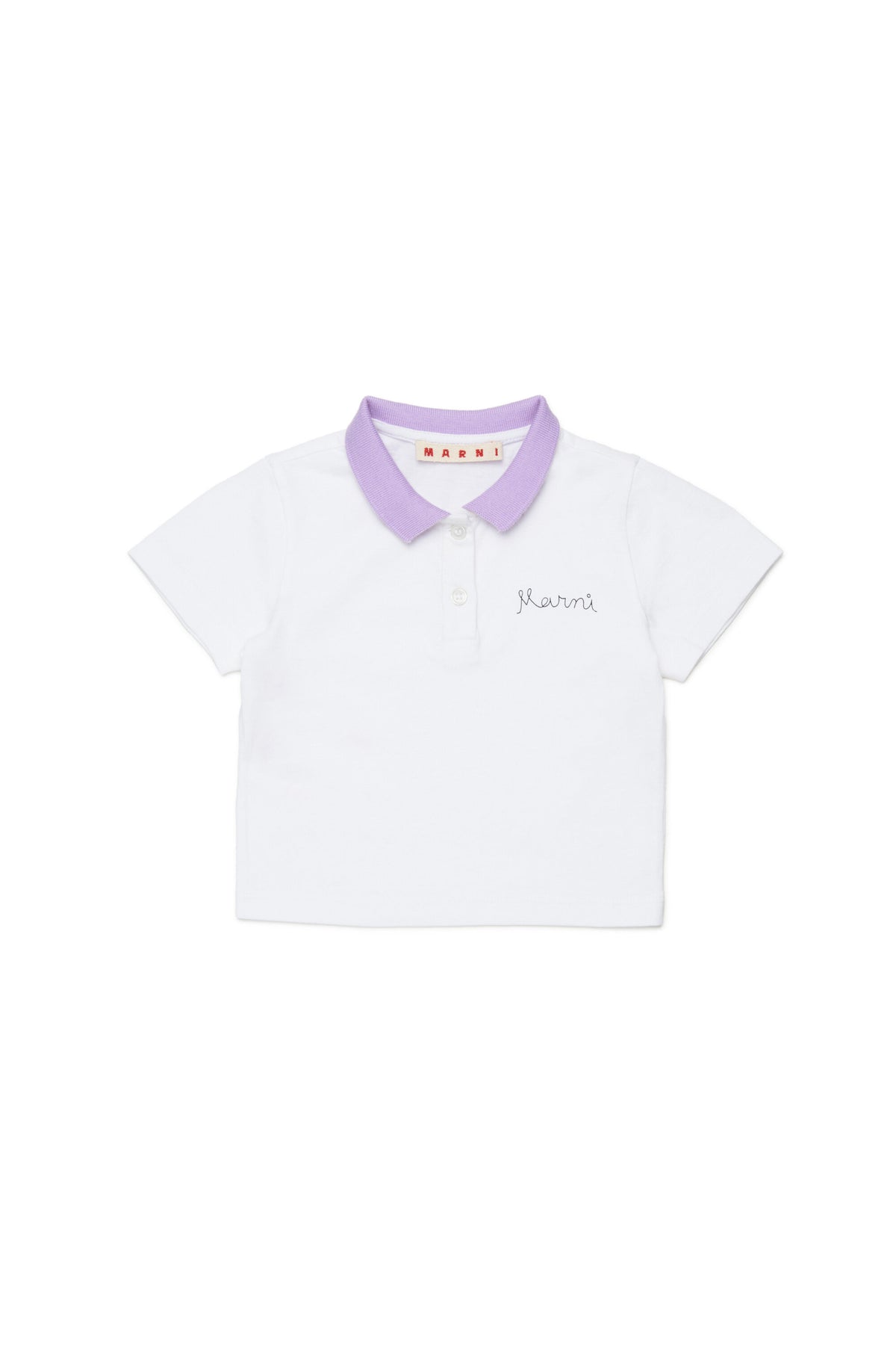 Polo shirt with embroidered logo
