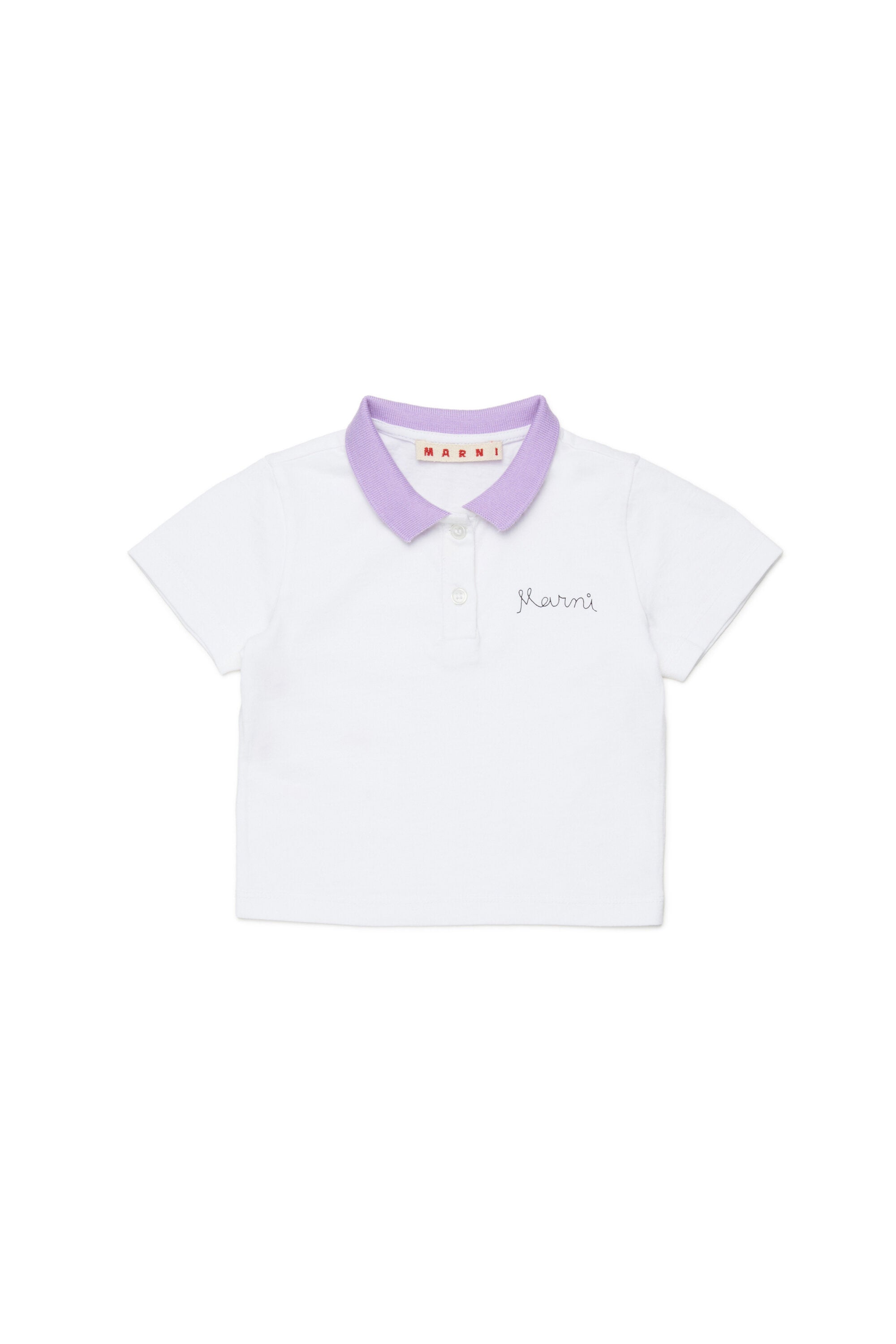 Polo shirt with embroidered logo