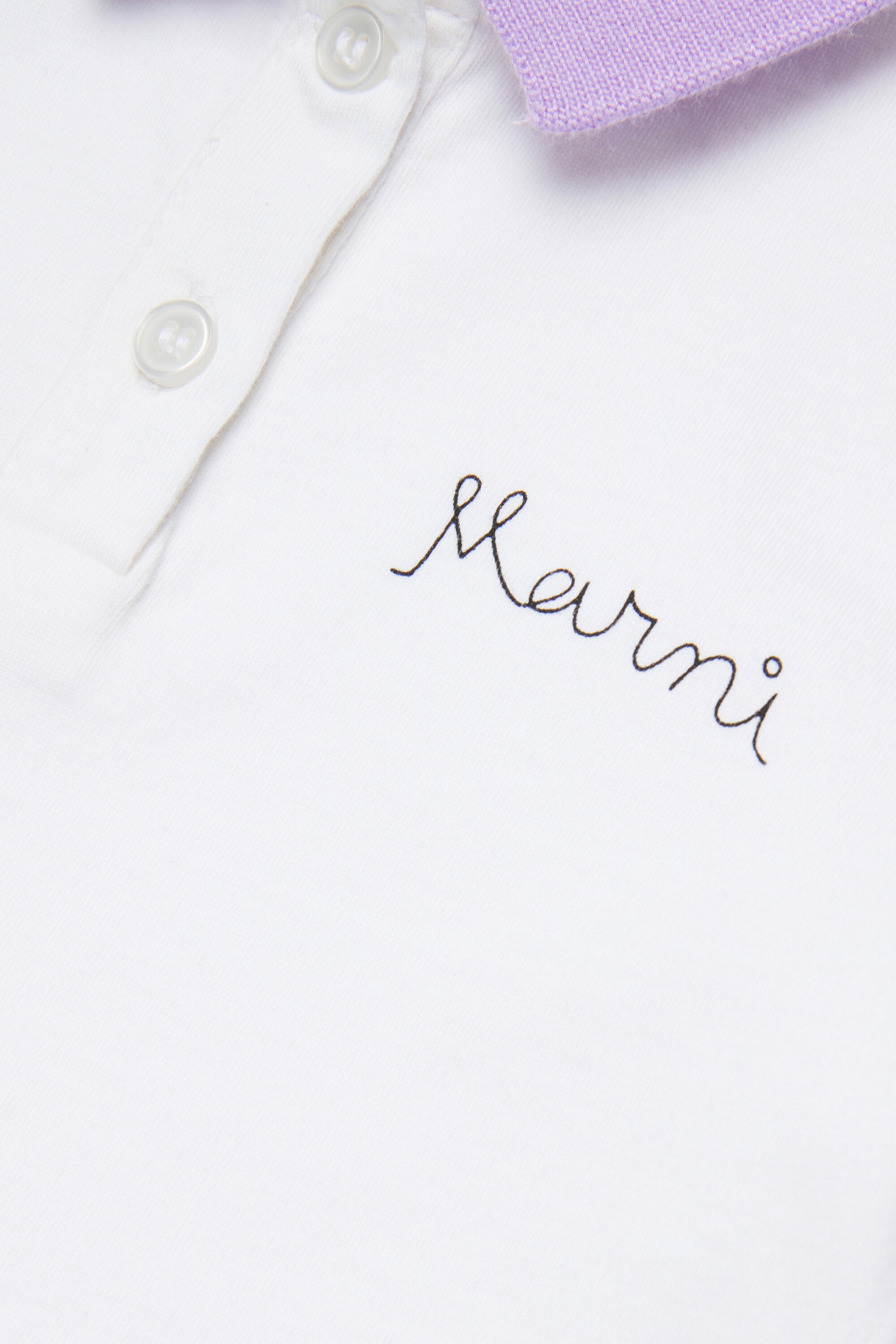 Polo shirt with embroidered logo