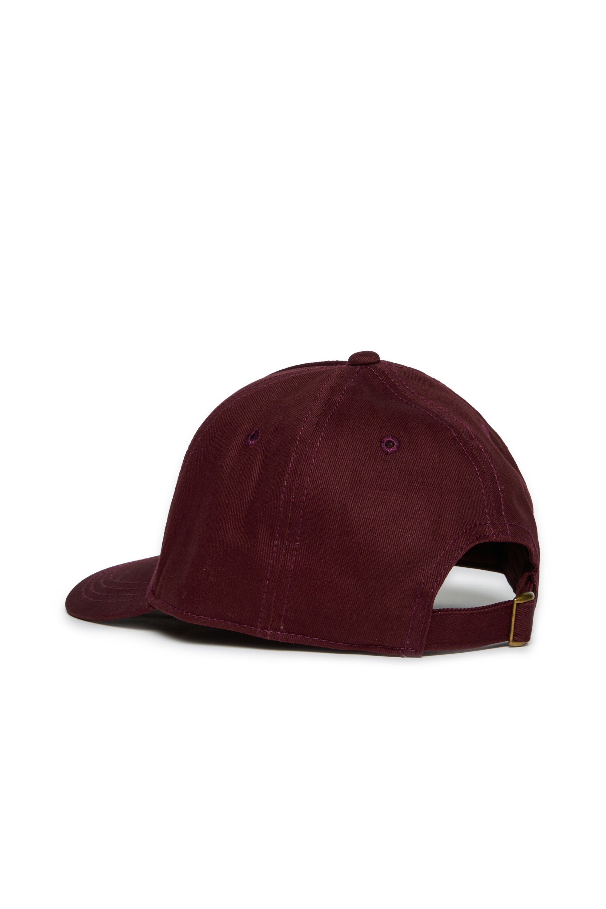 Gabardine baseball cap with logo