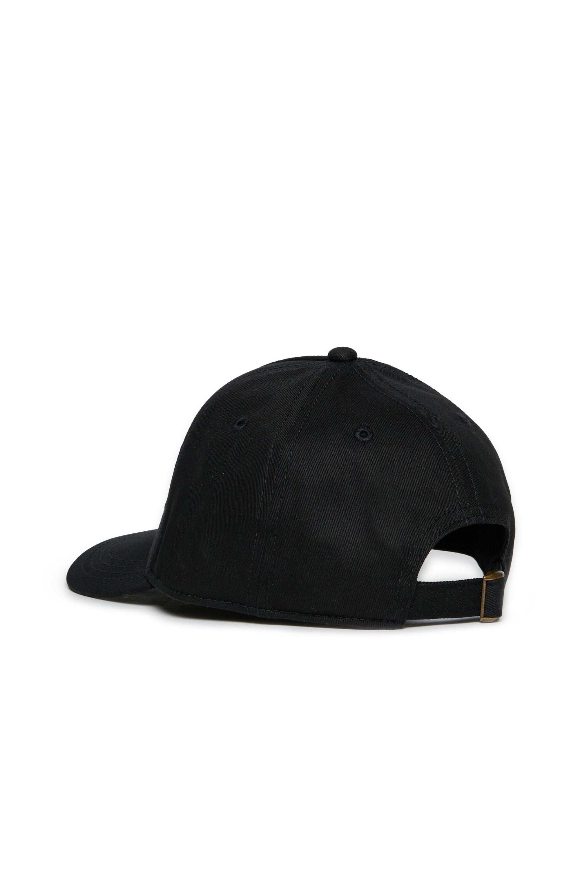 Gabardine baseball cap with logo