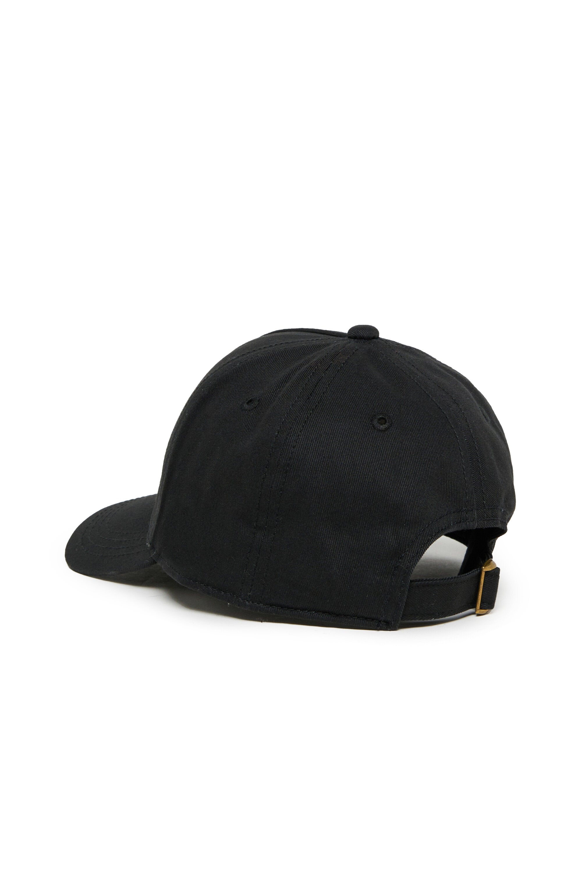 Gabardine baseball cap with logo