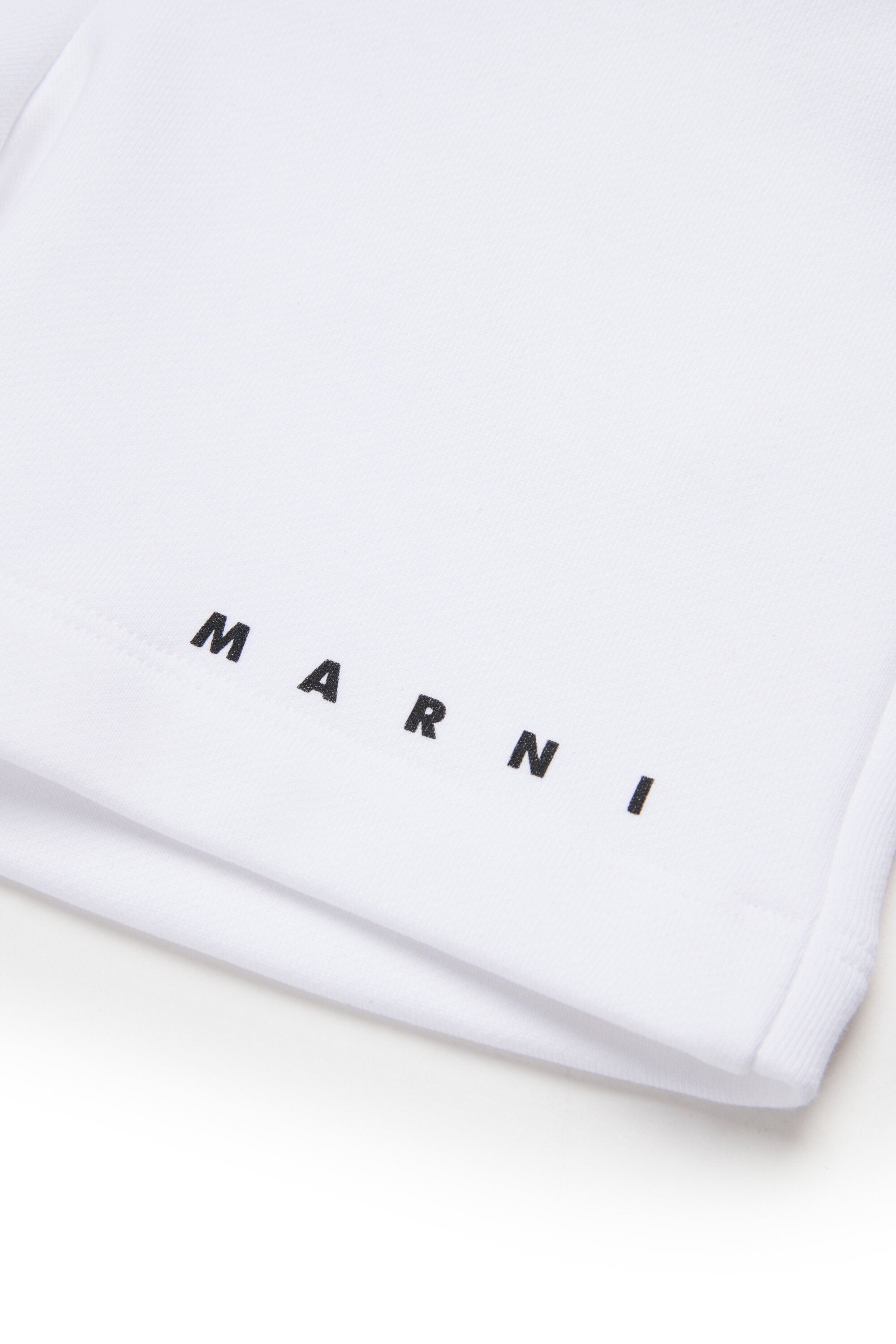 Logo sweatshirt shorts