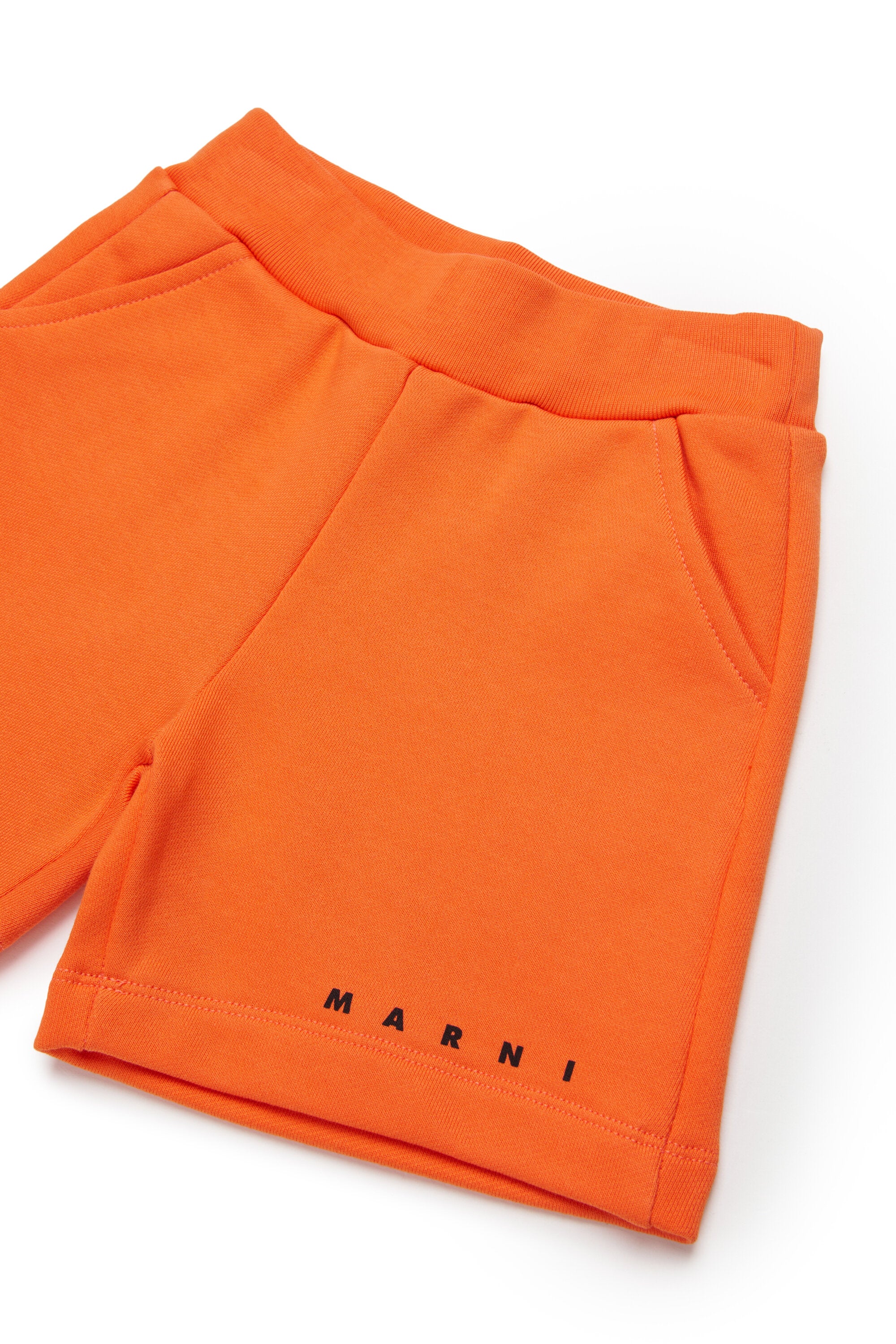 Logo sweatshirt shorts