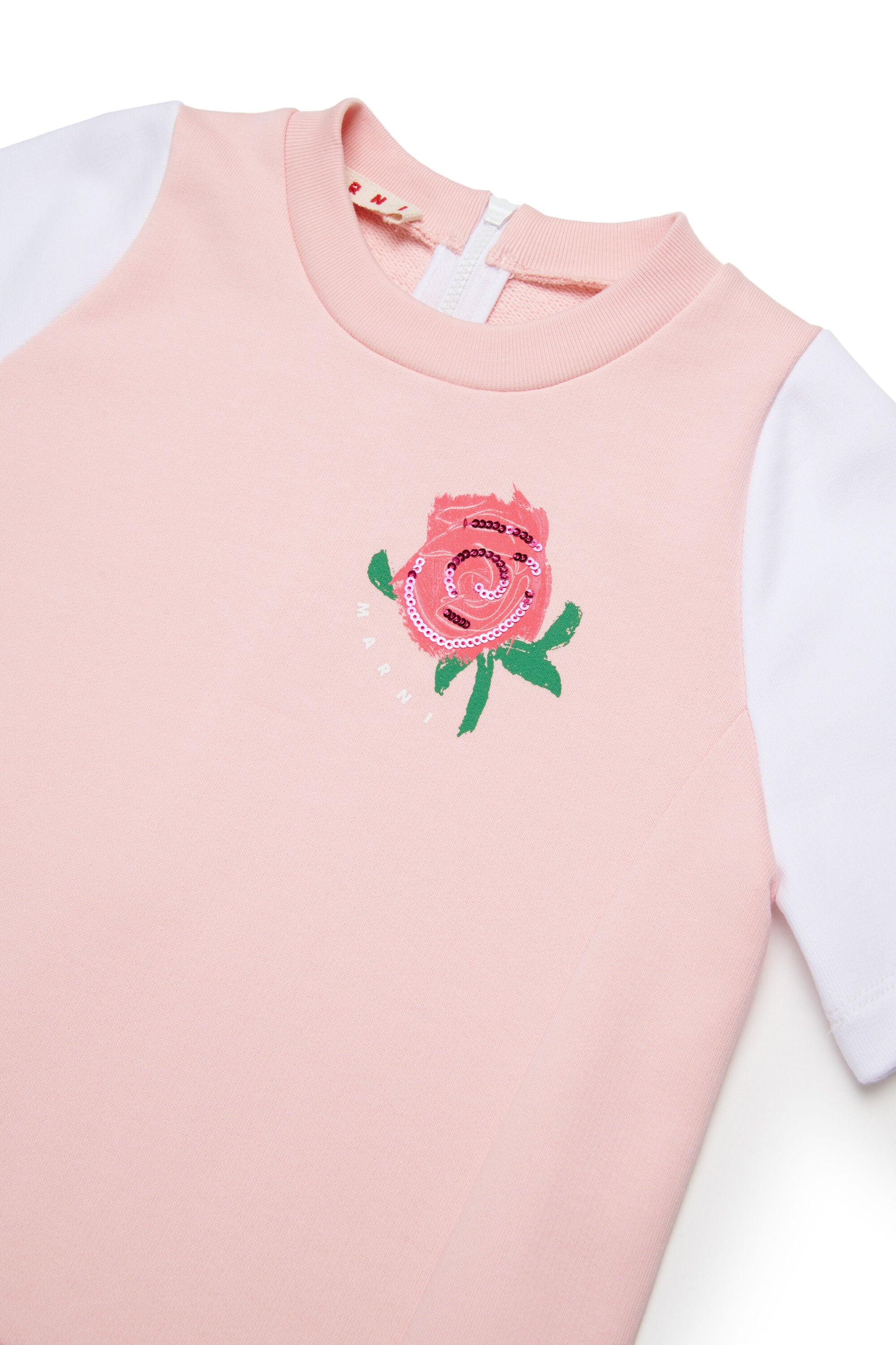 Mini dress with logo