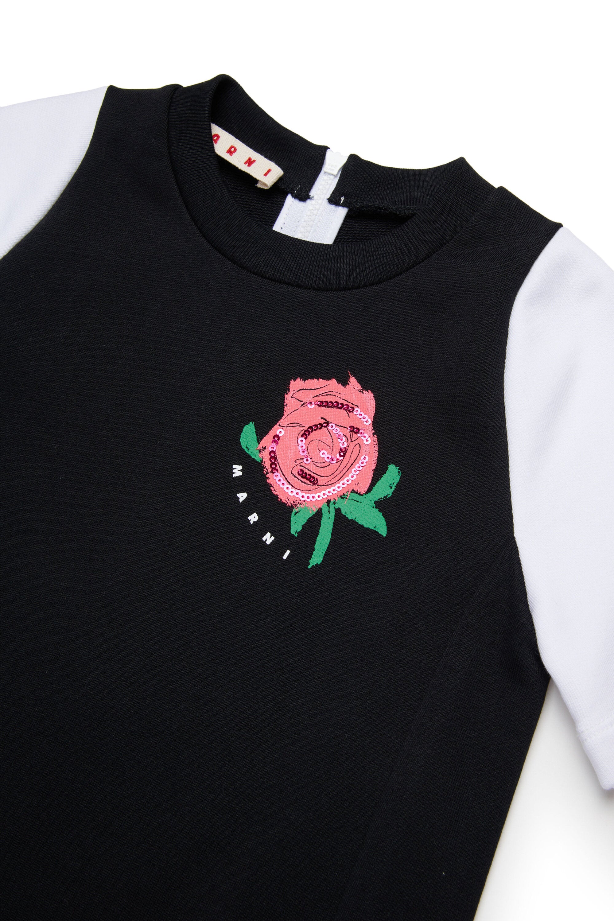 Mini dress with logo