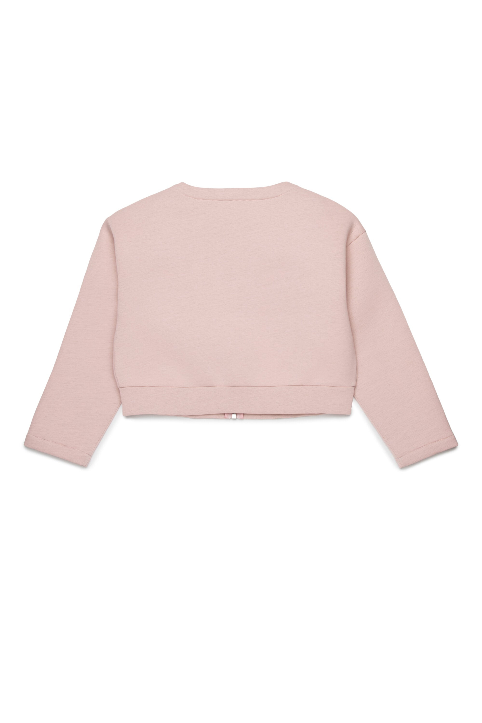 Short jacket with printed logo