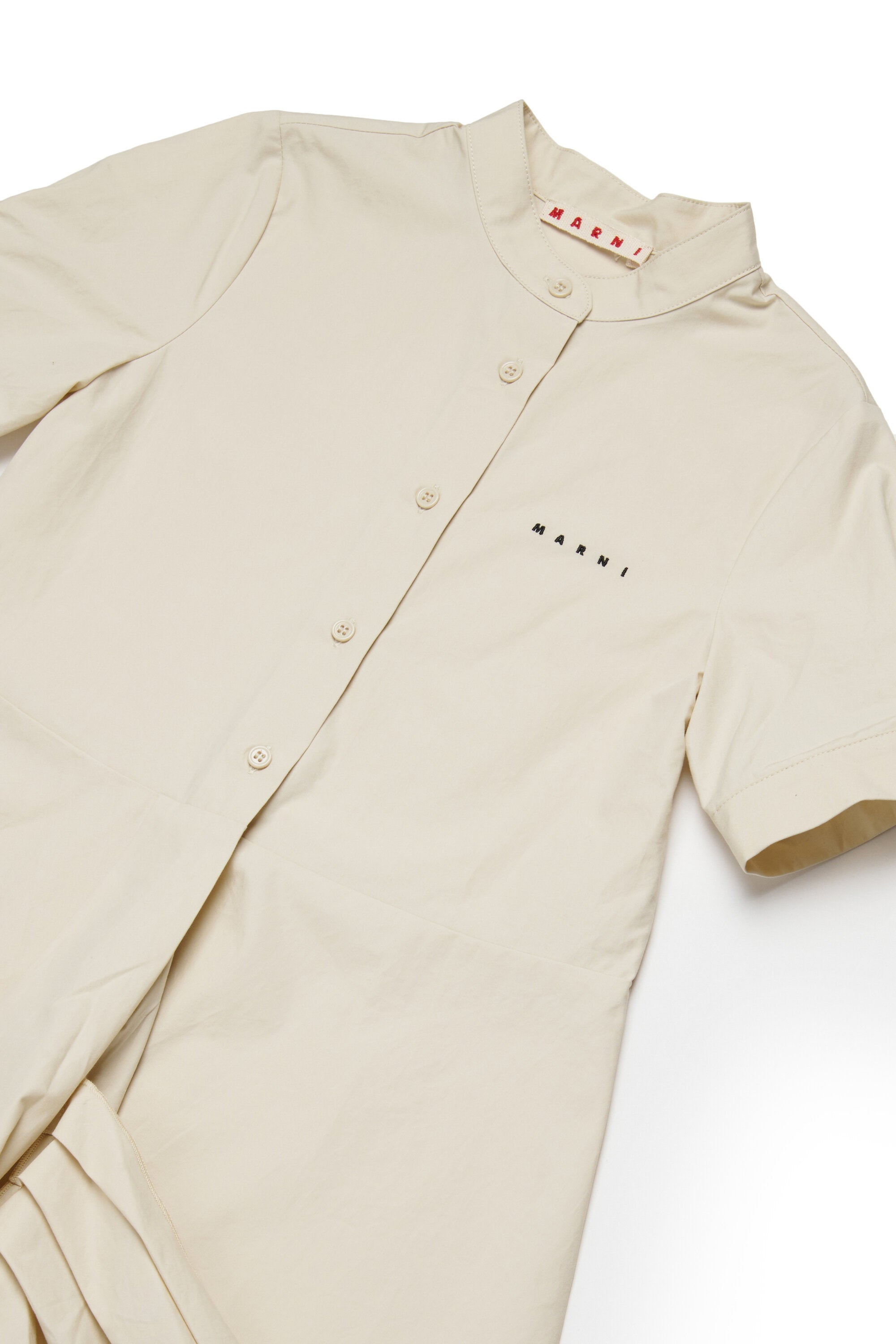 Short dress with floral print