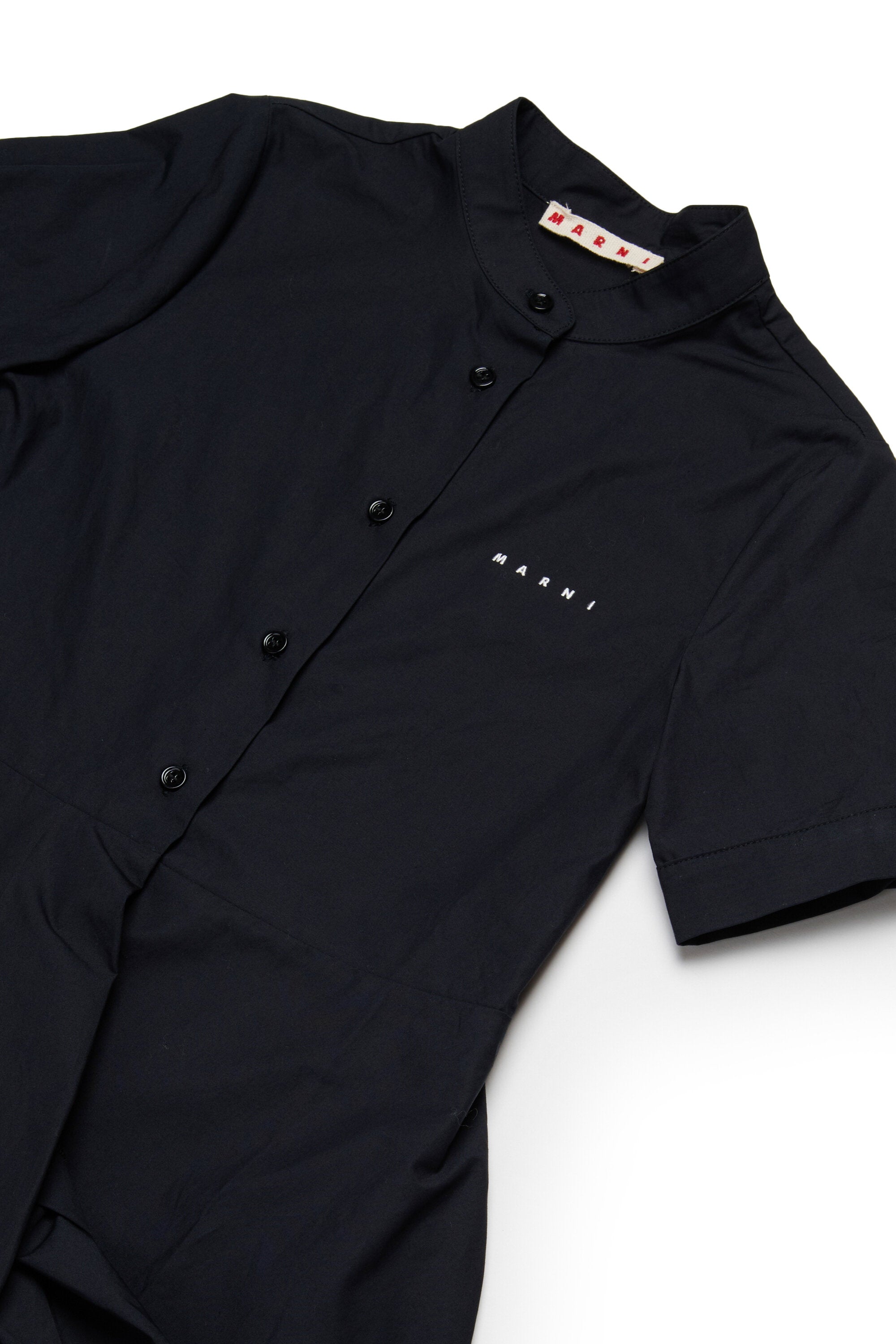 Short dress with floral print