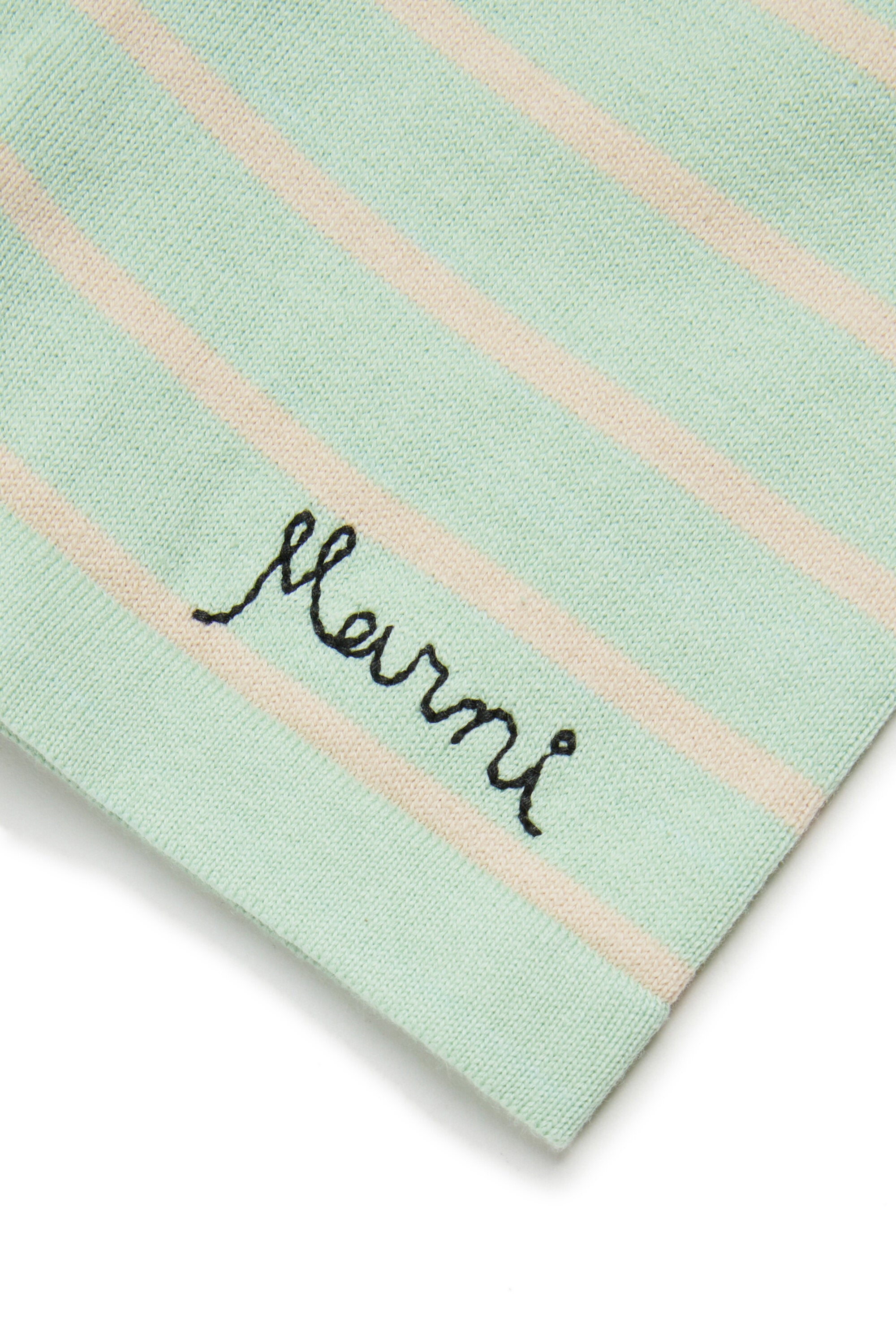 Knit shorts with logo