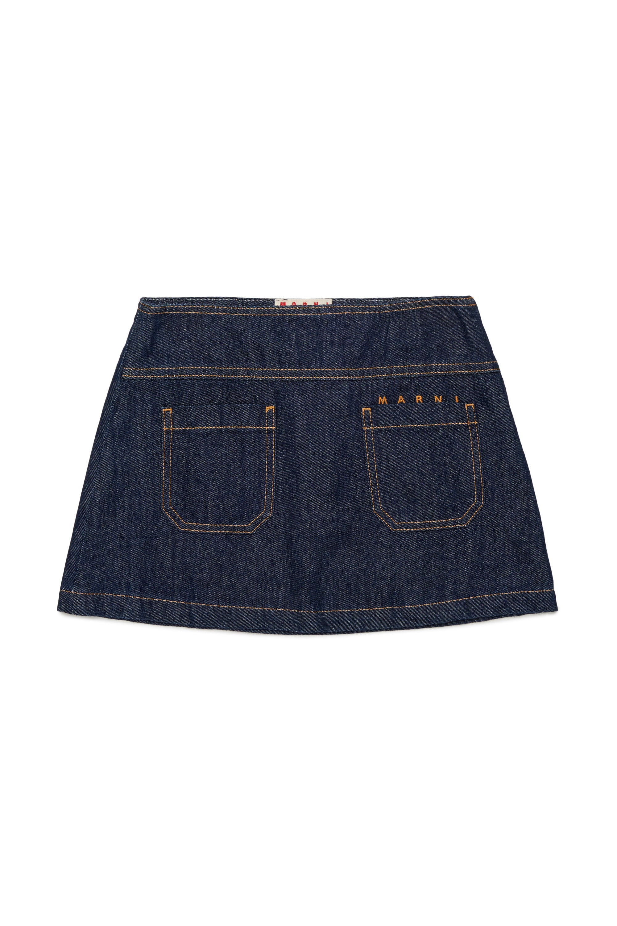 Skirt with logo