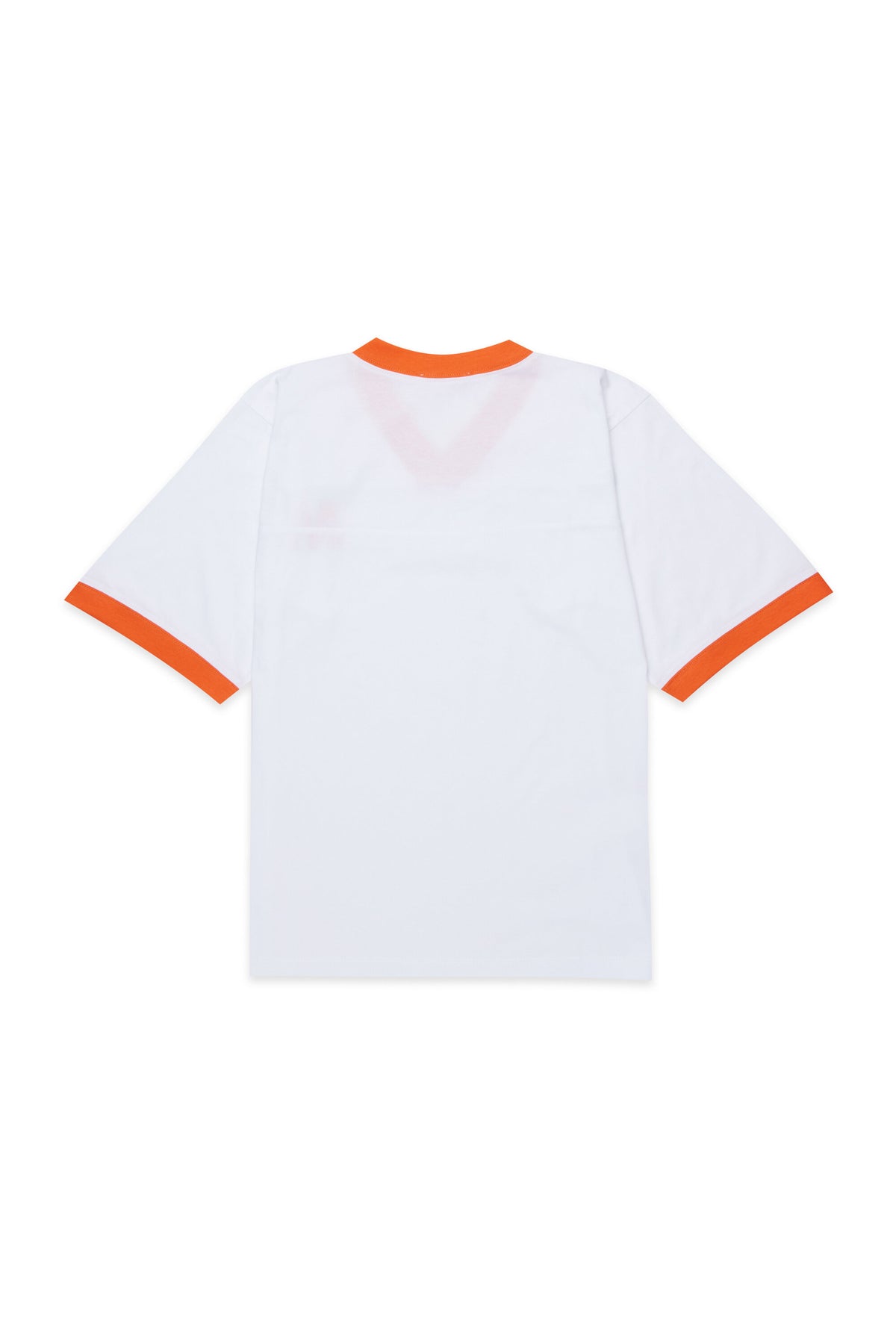 V-neck T-shirt with logo