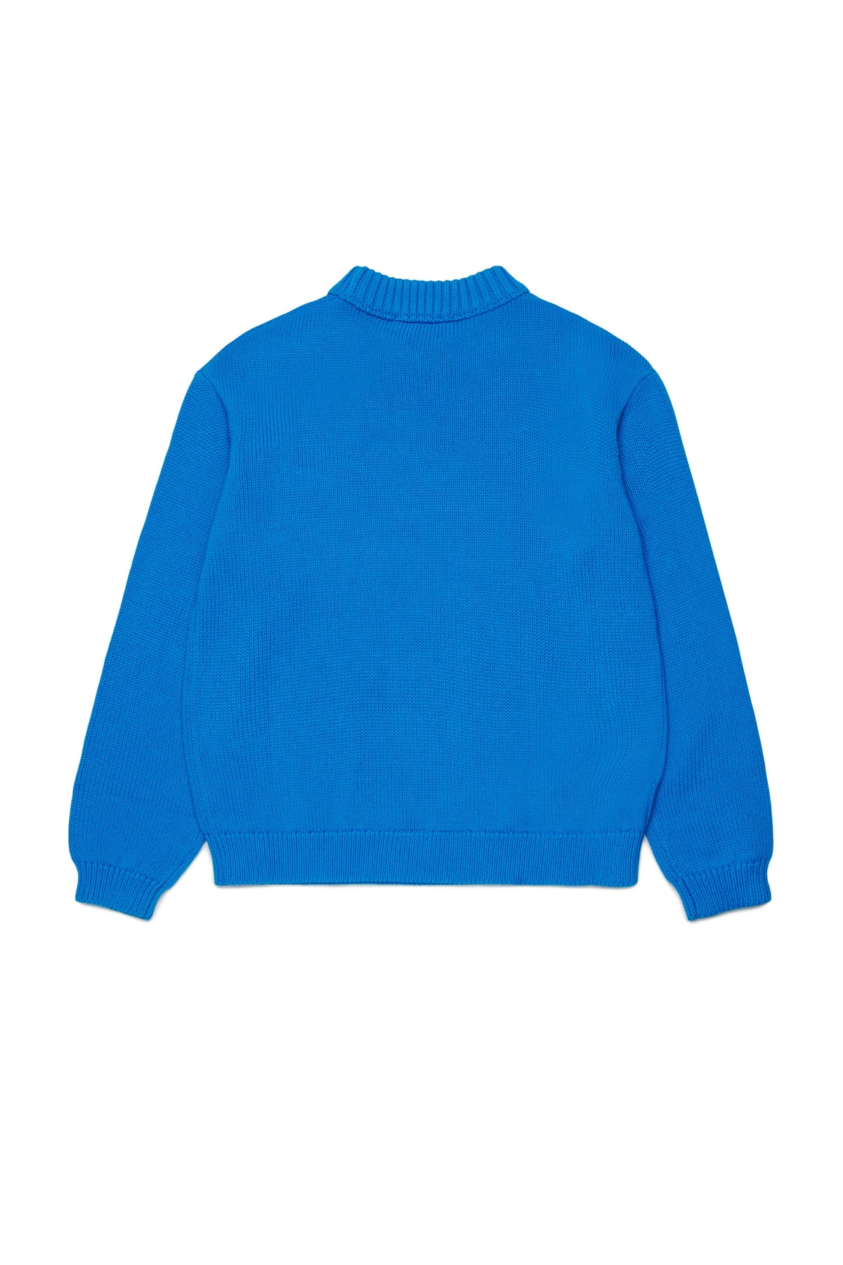 Crew neck pullover with chest pocket and logo