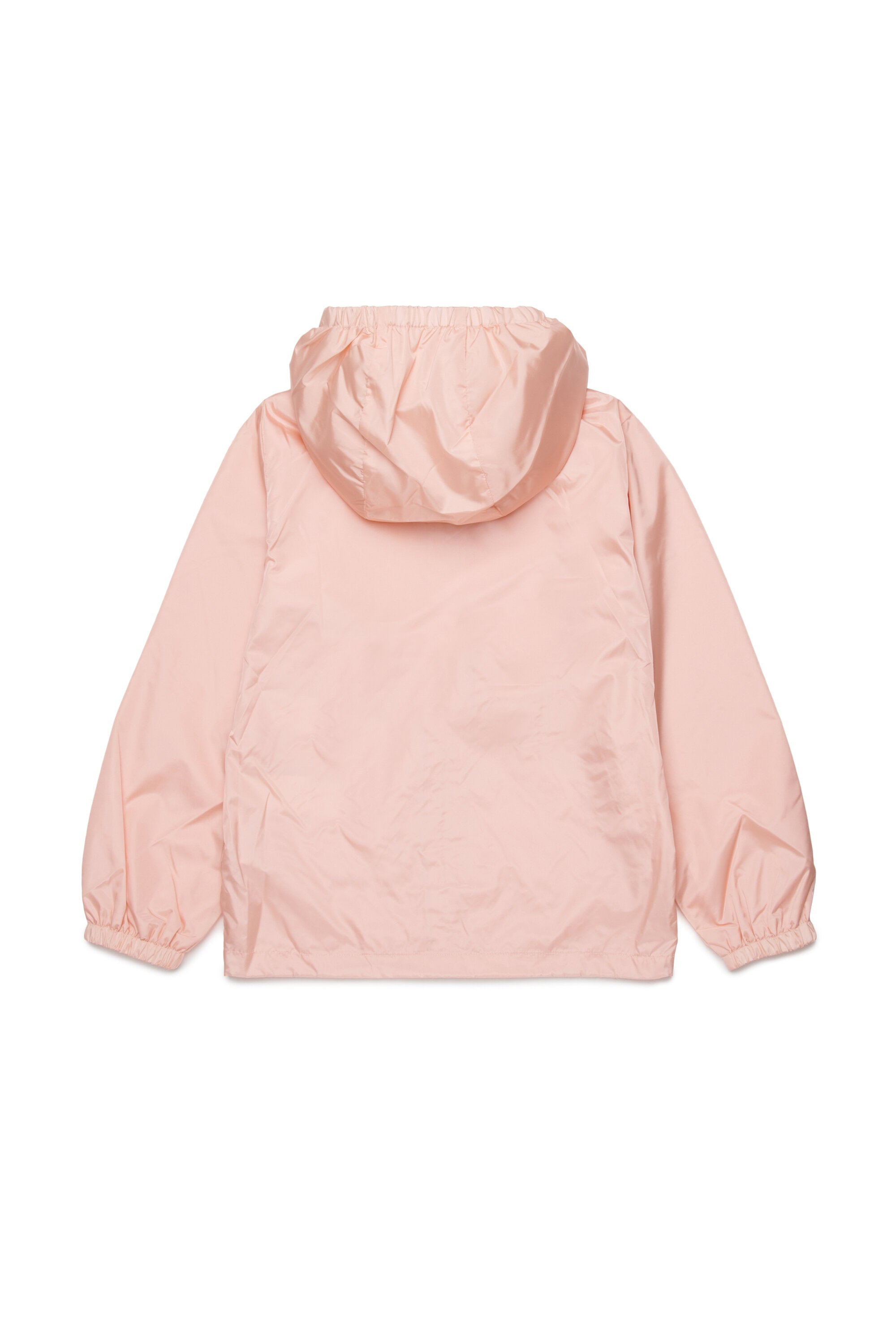 Windbreaker with printed logo