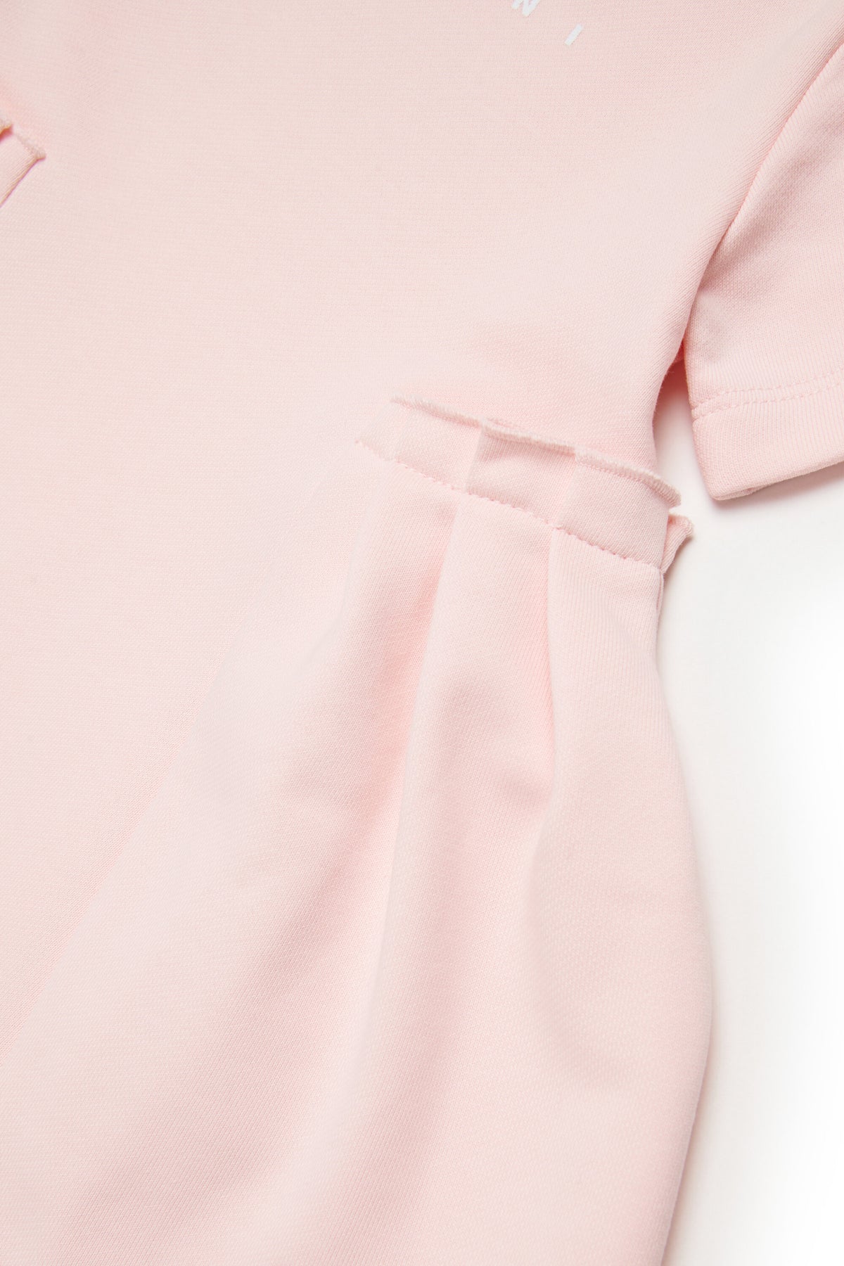Short dress with logo