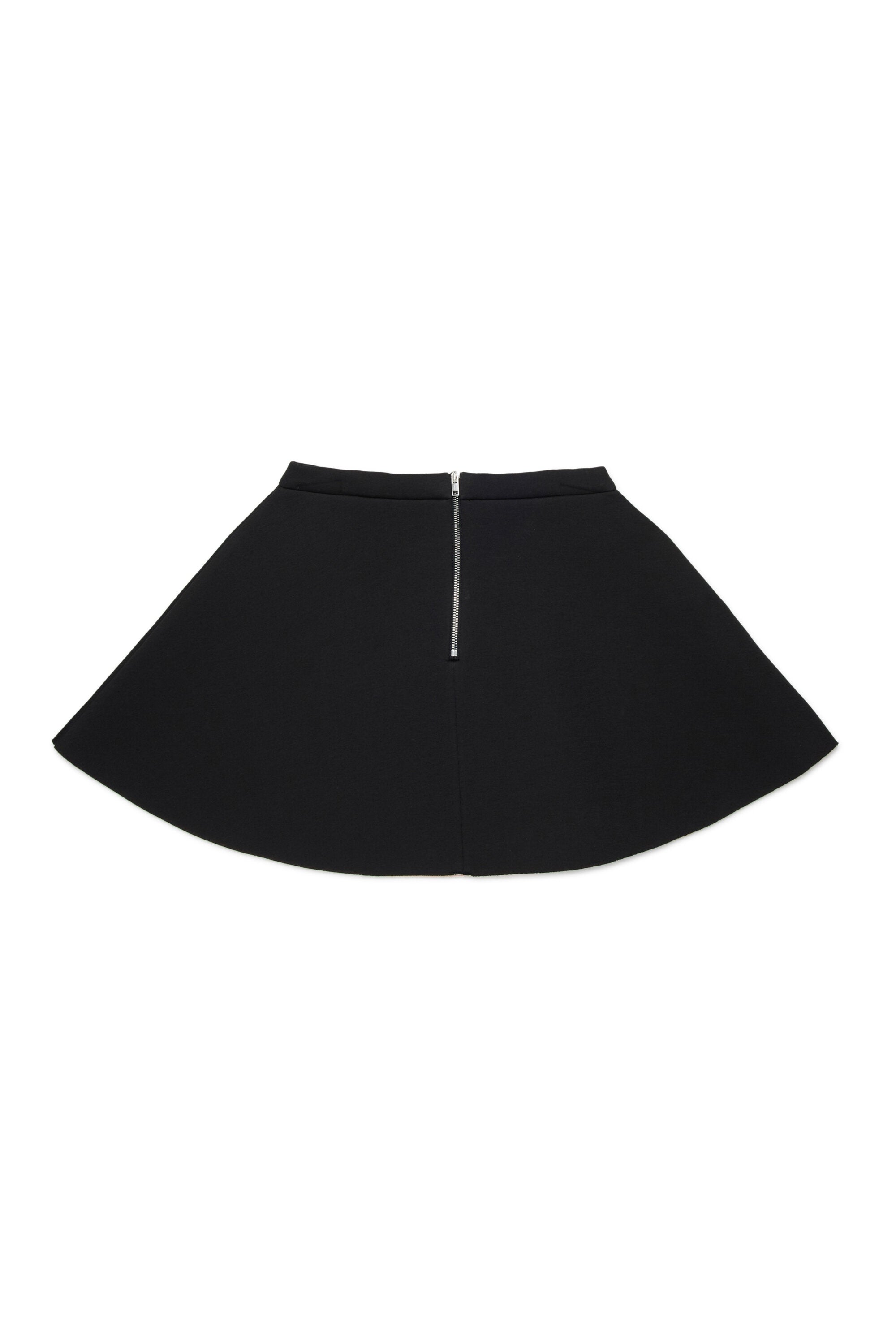 Mini skirt with logo