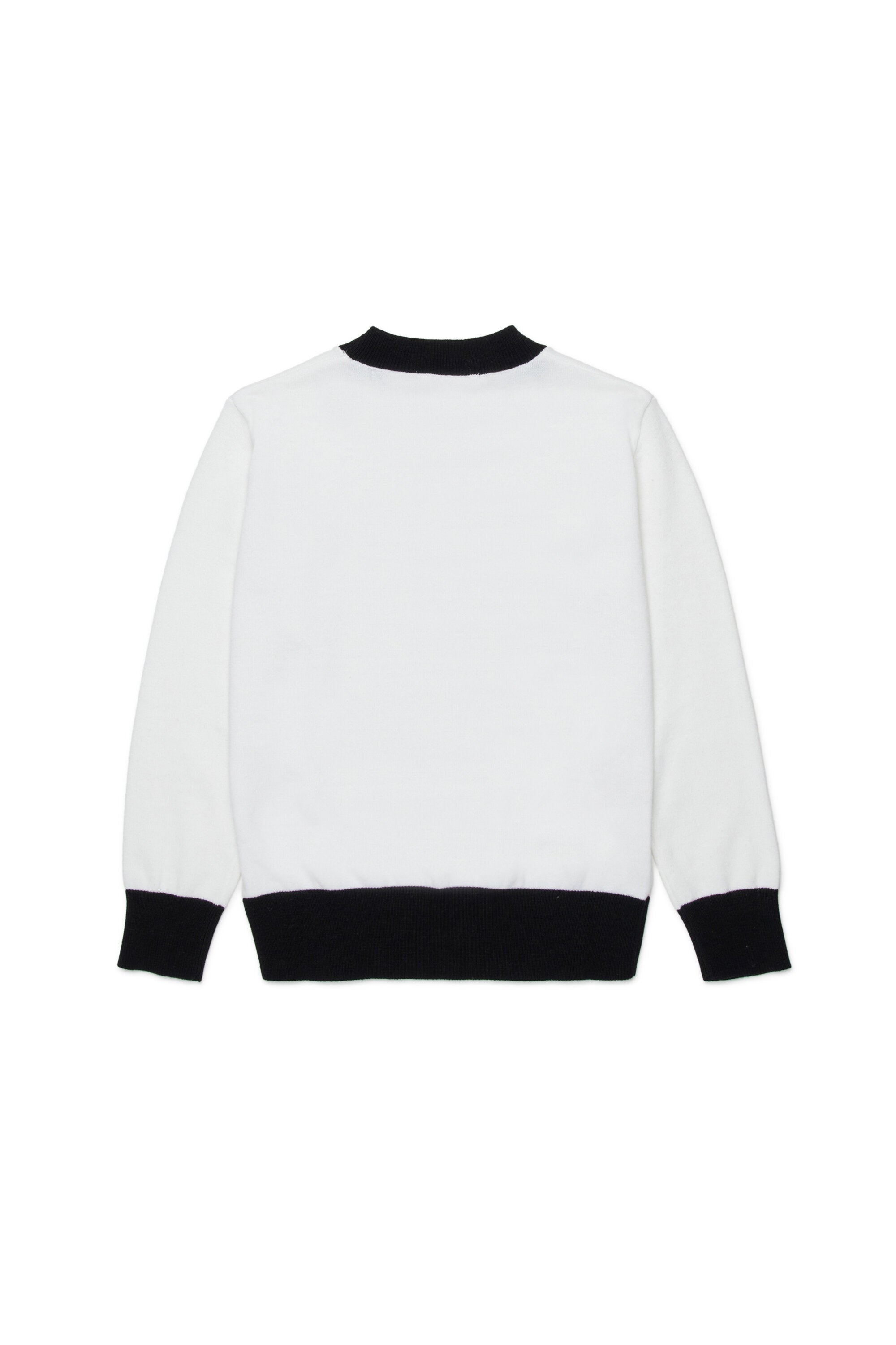 Crew-neck pullover with logo