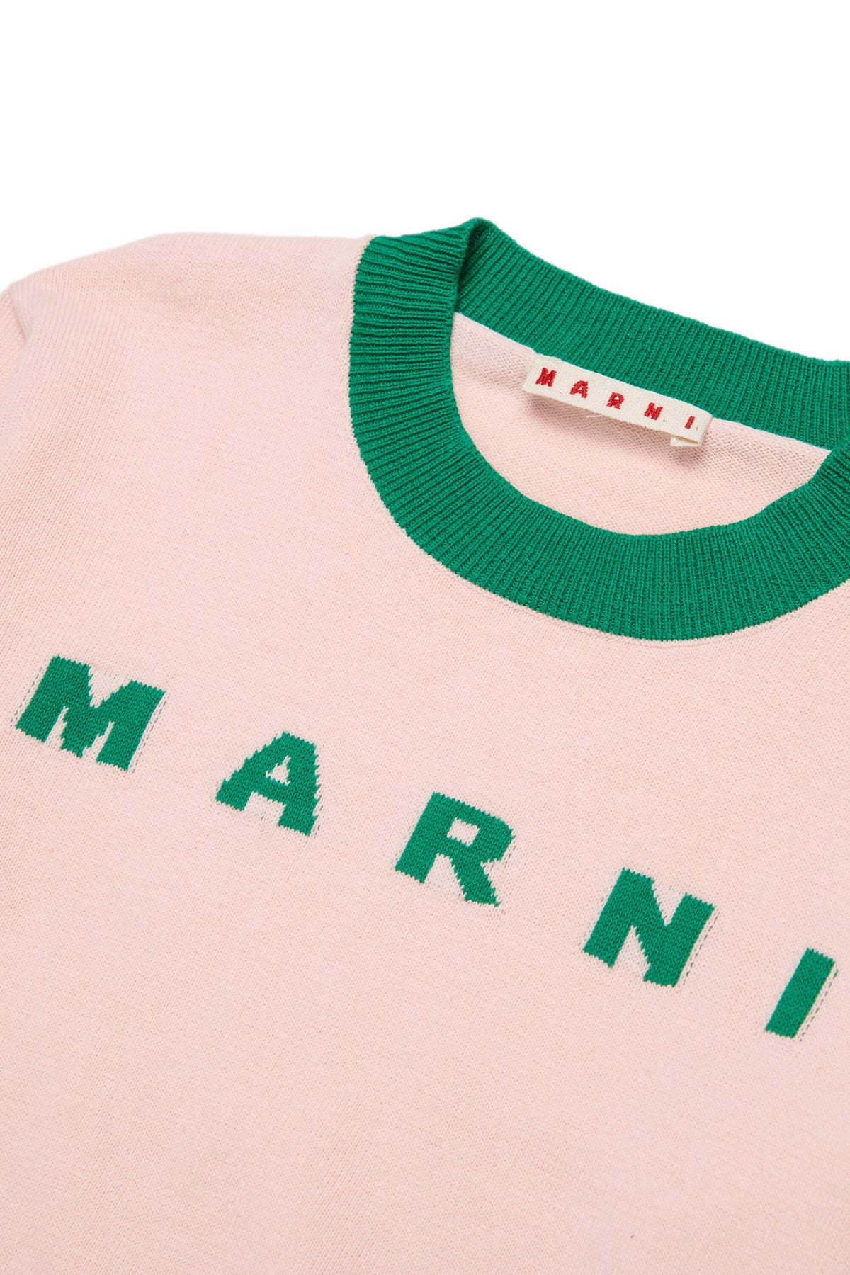 Crew-neck pullover with logo