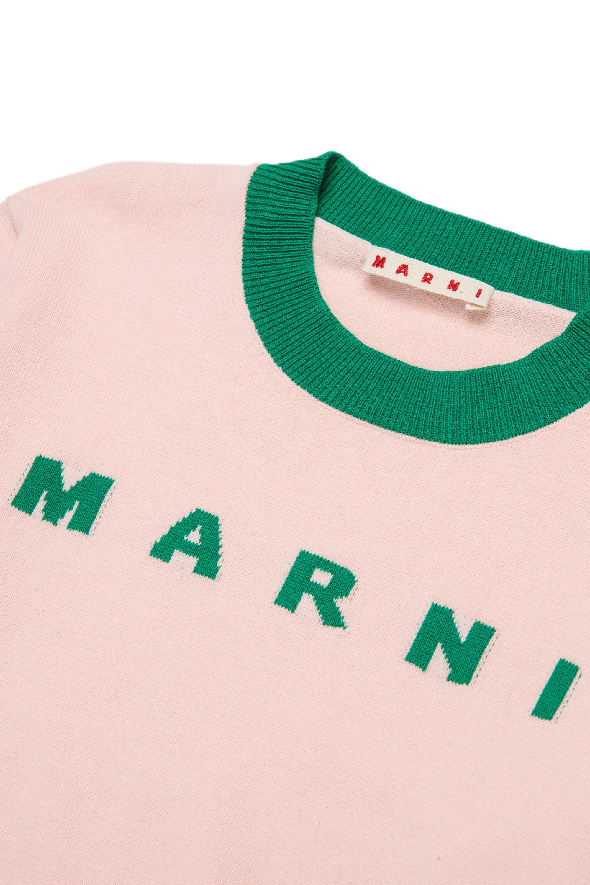 Crew-neck pullover with logo