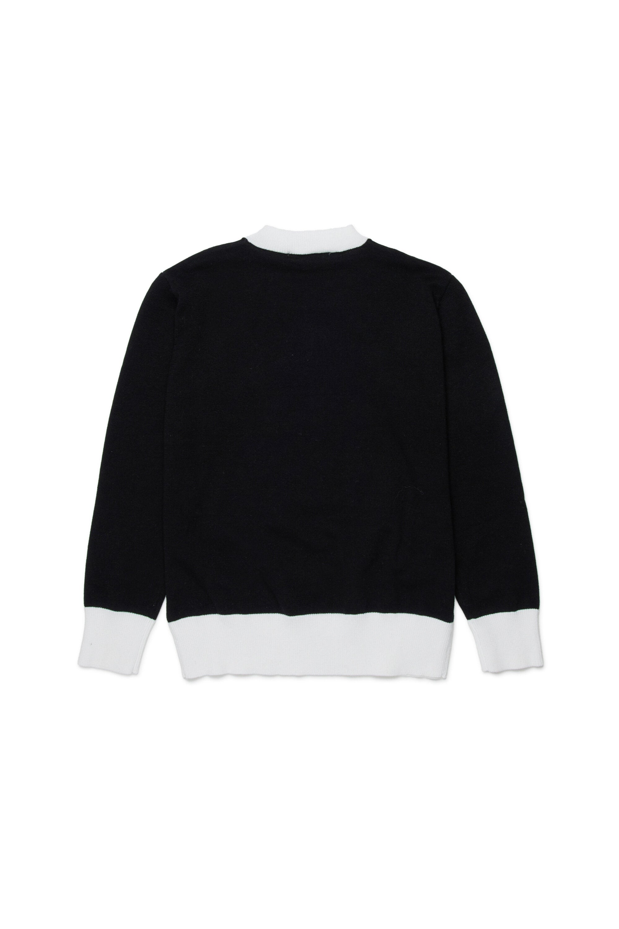 Crew-neck pullover with logo