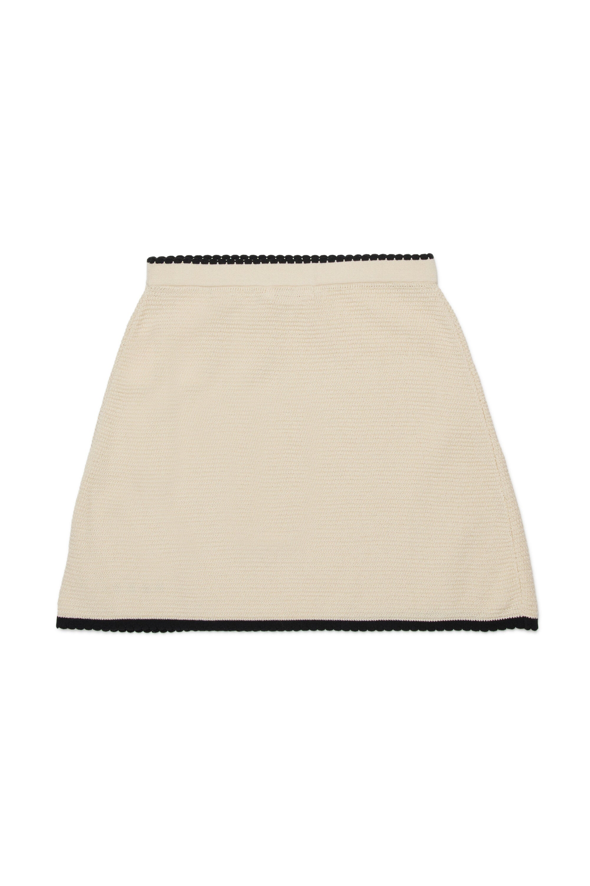 Mesh skirt with logo