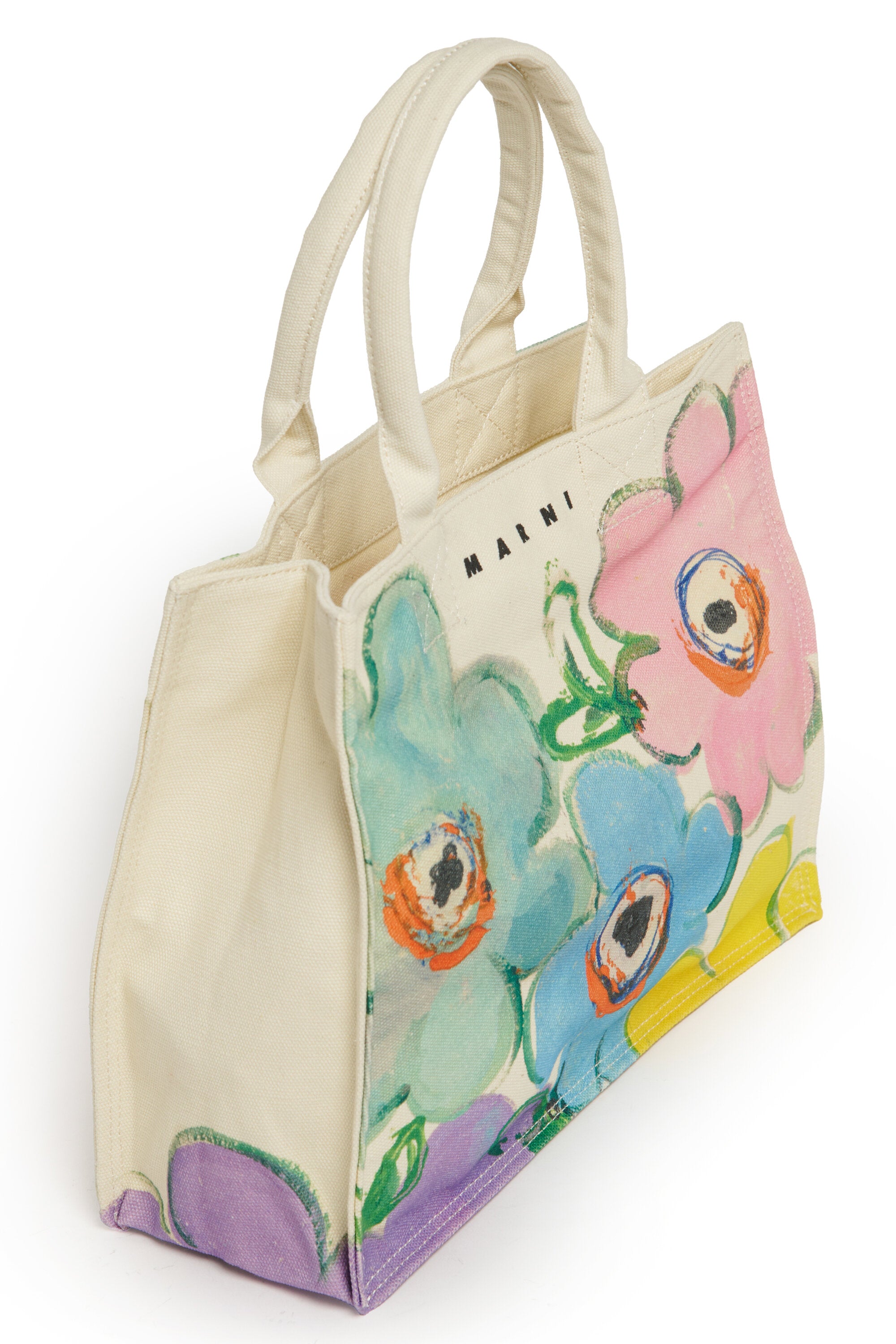 Desert Flower canvas tote bag