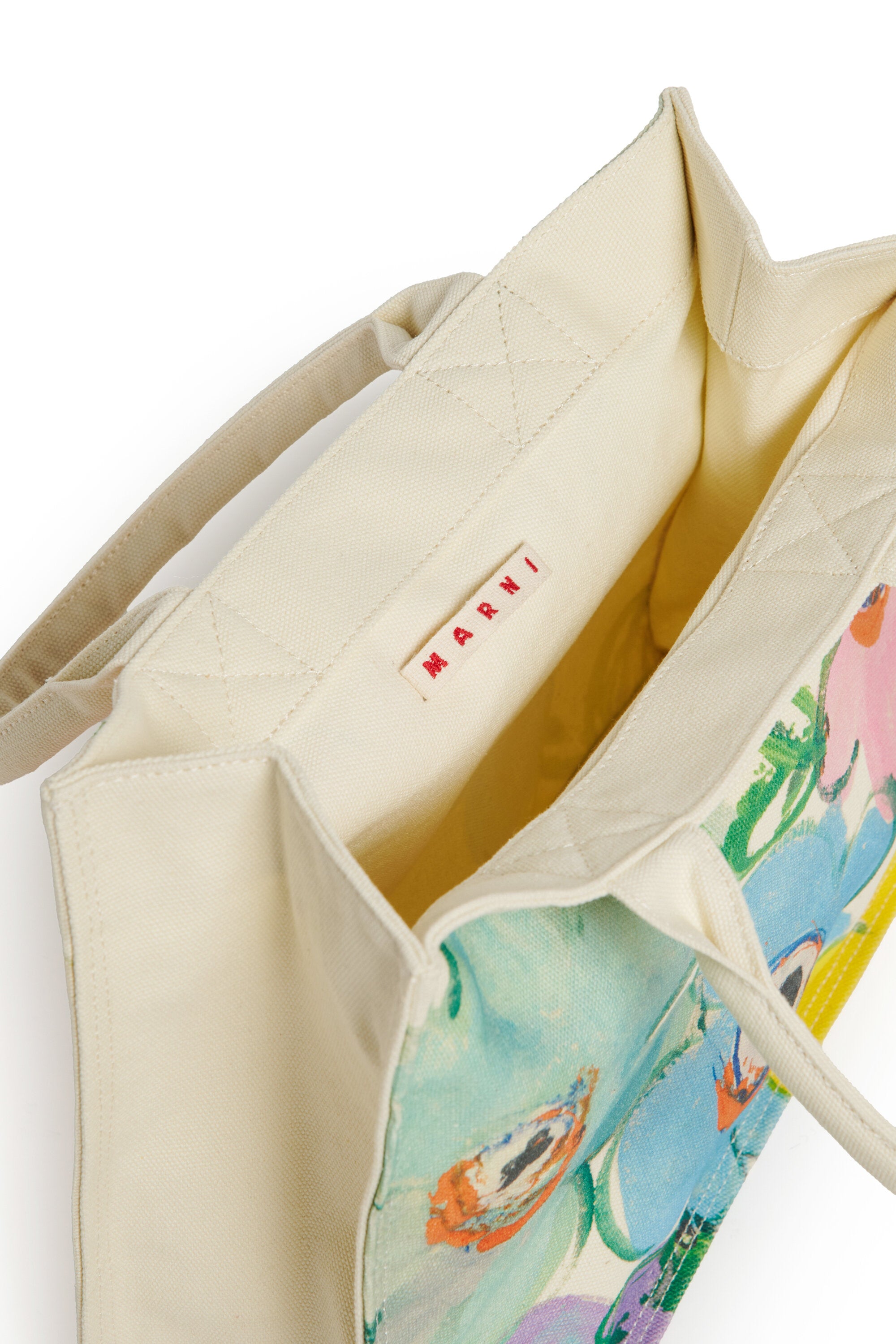 Desert Flower canvas tote bag