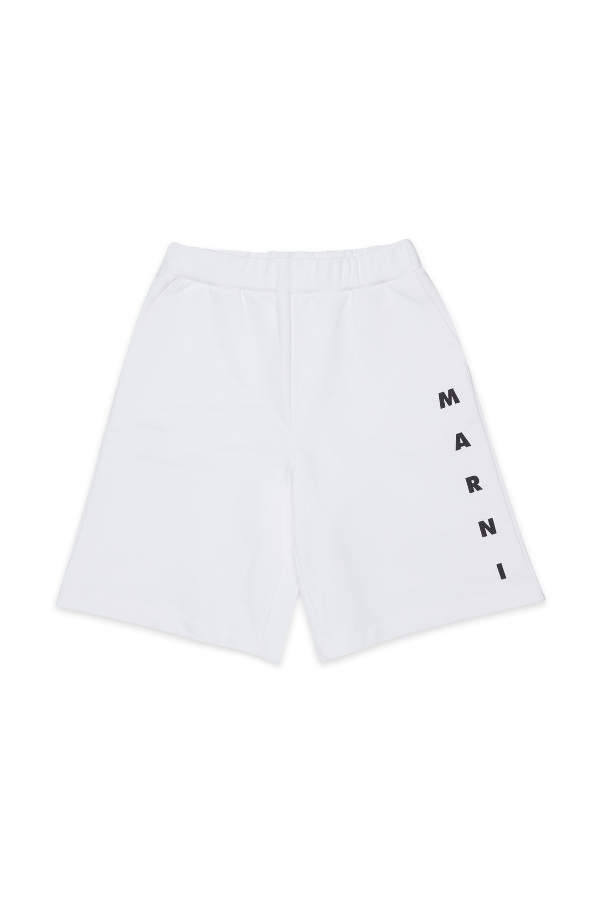 Logo fleece shorts