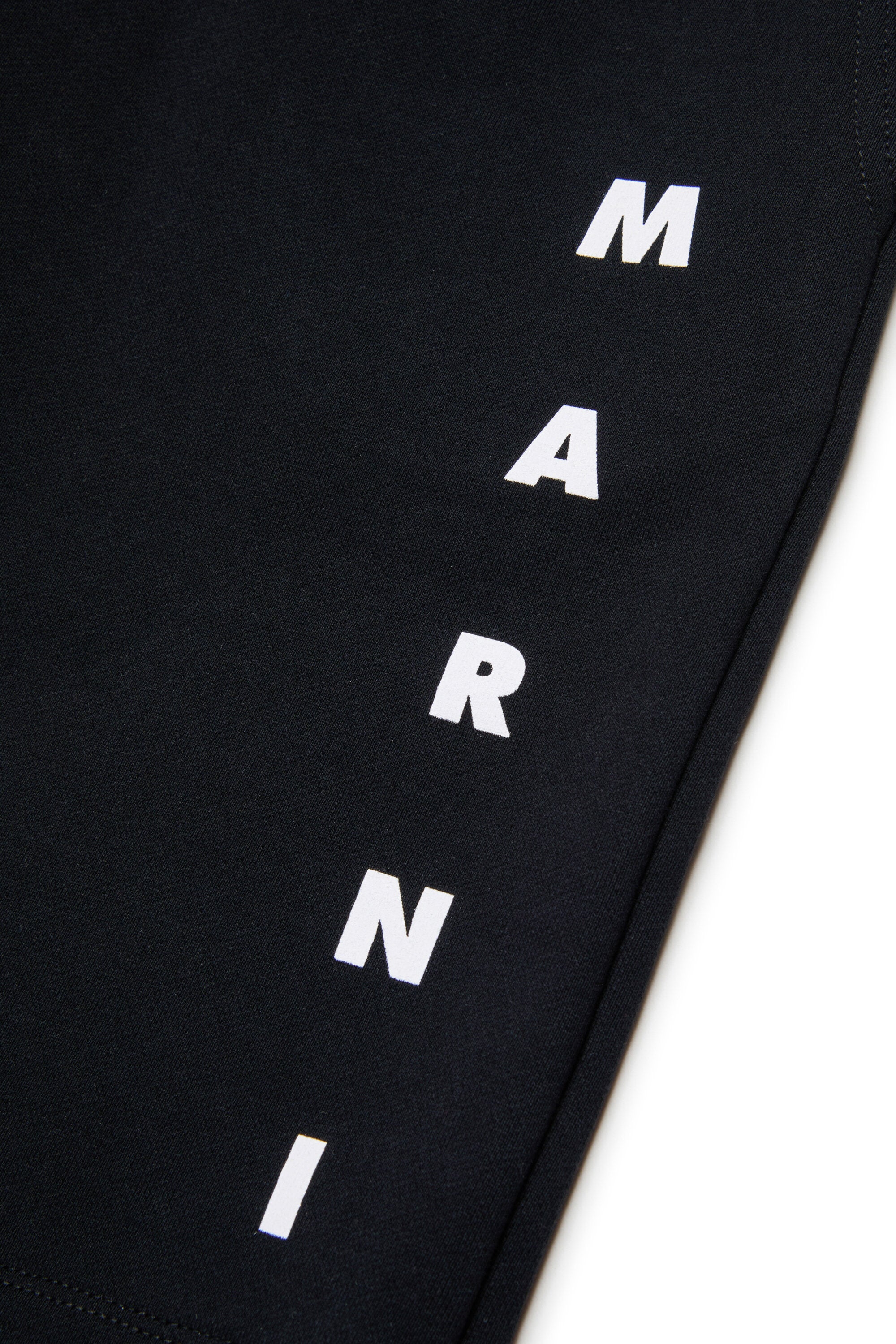 Logo fleece shorts