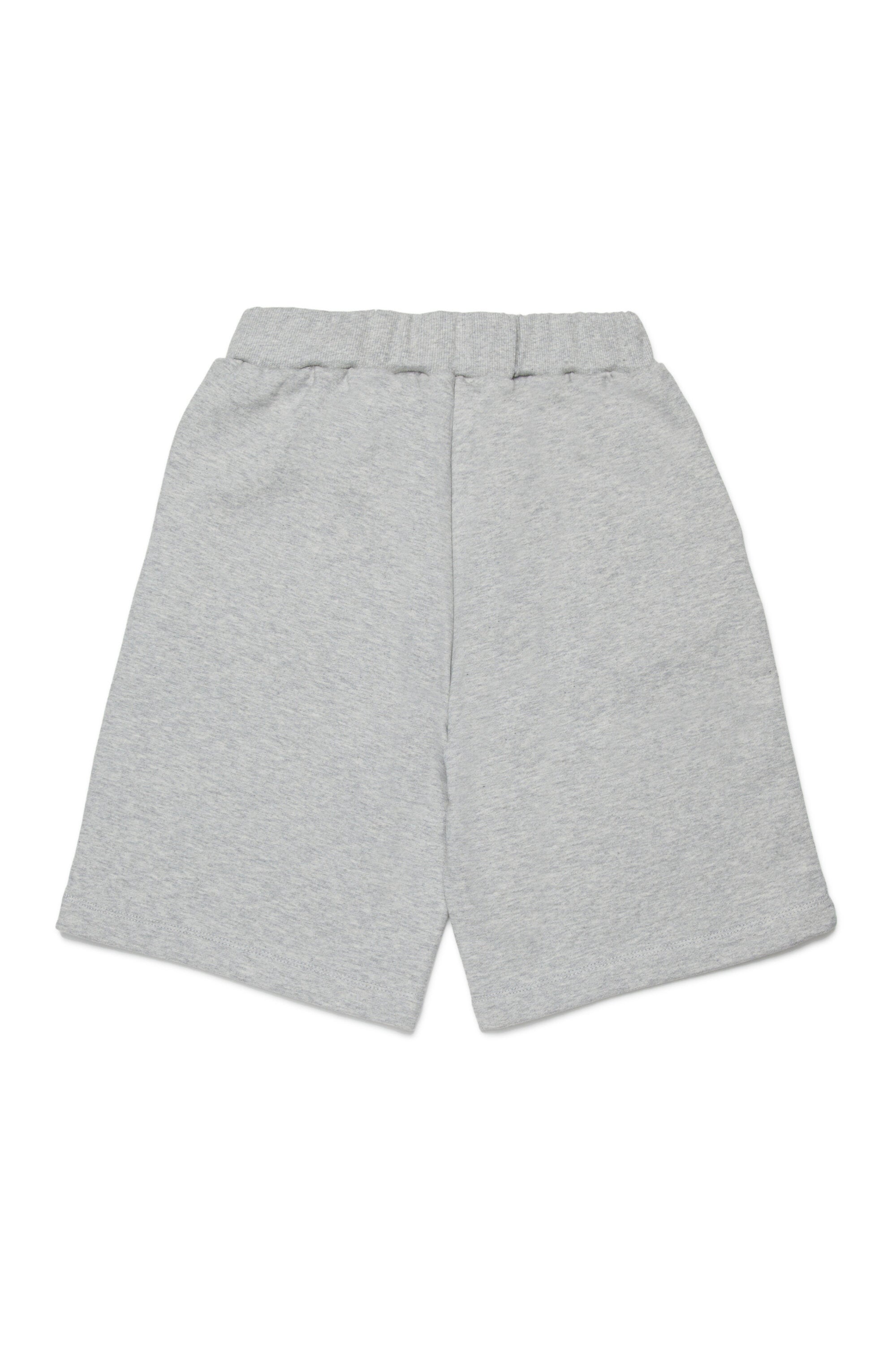 Logo fleece shorts