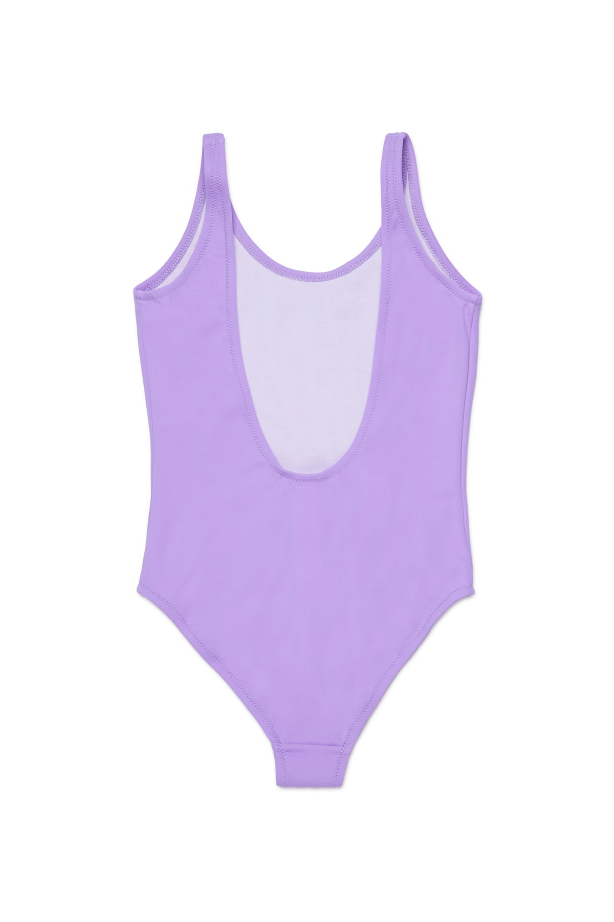 One-piece swimsuit with logo