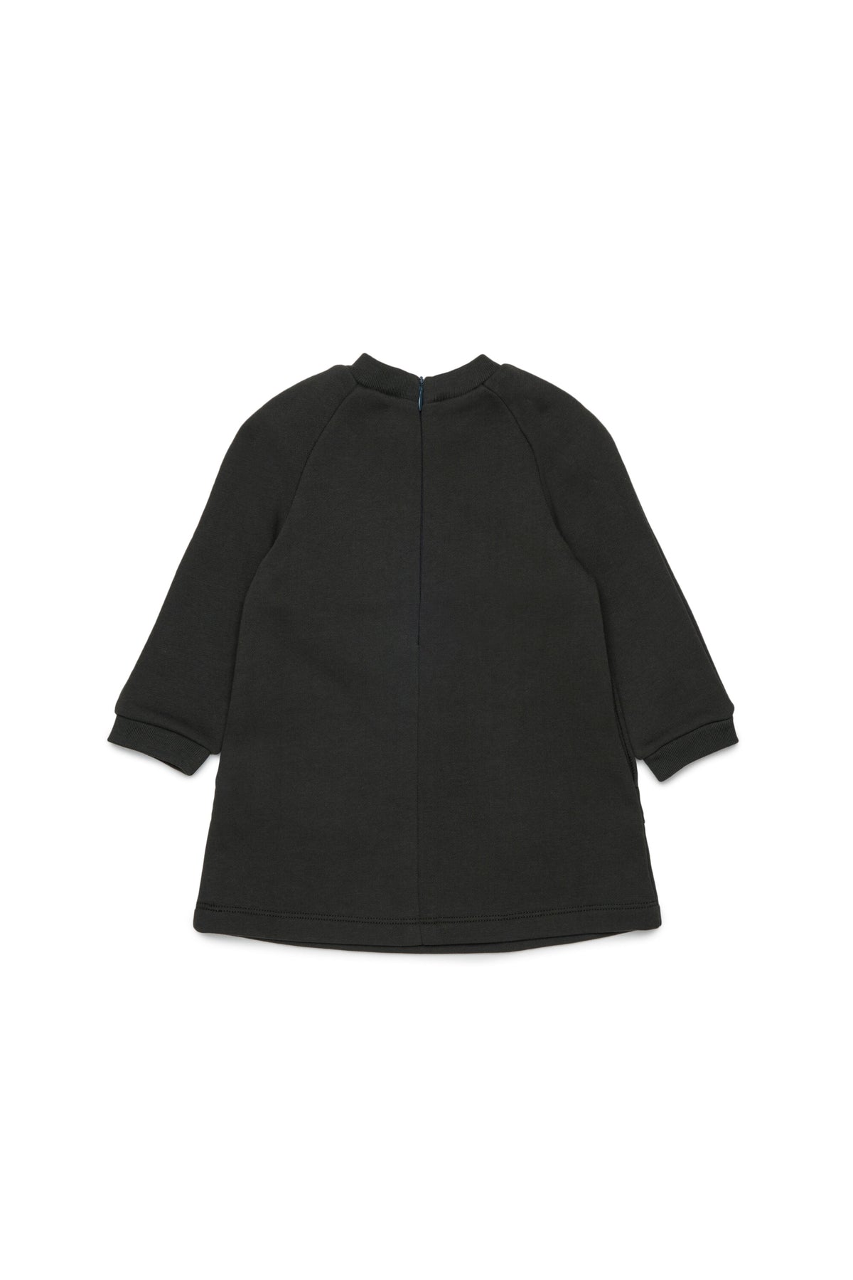 Fleece dress with logo