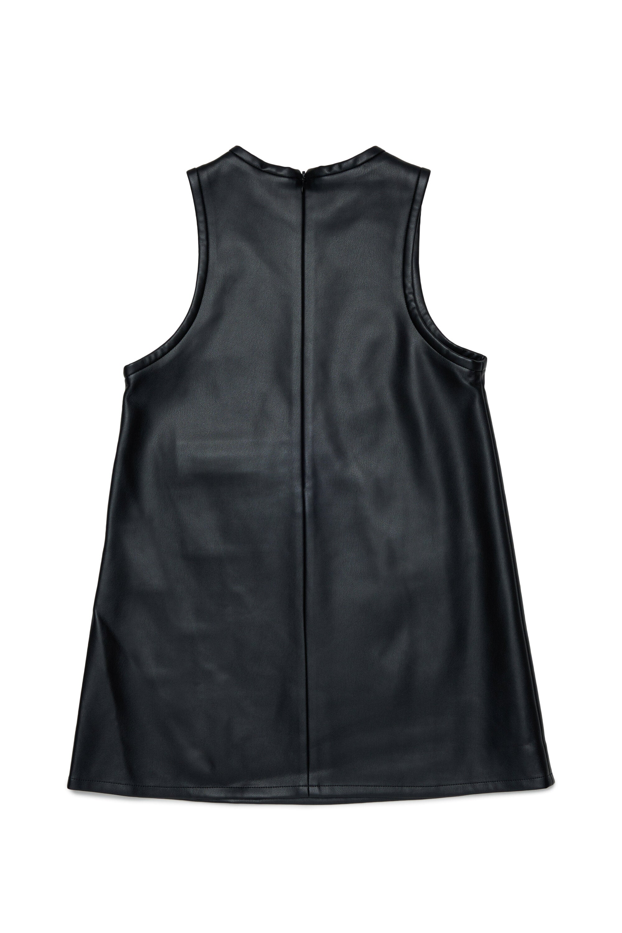 Sleeveless dress with pocket