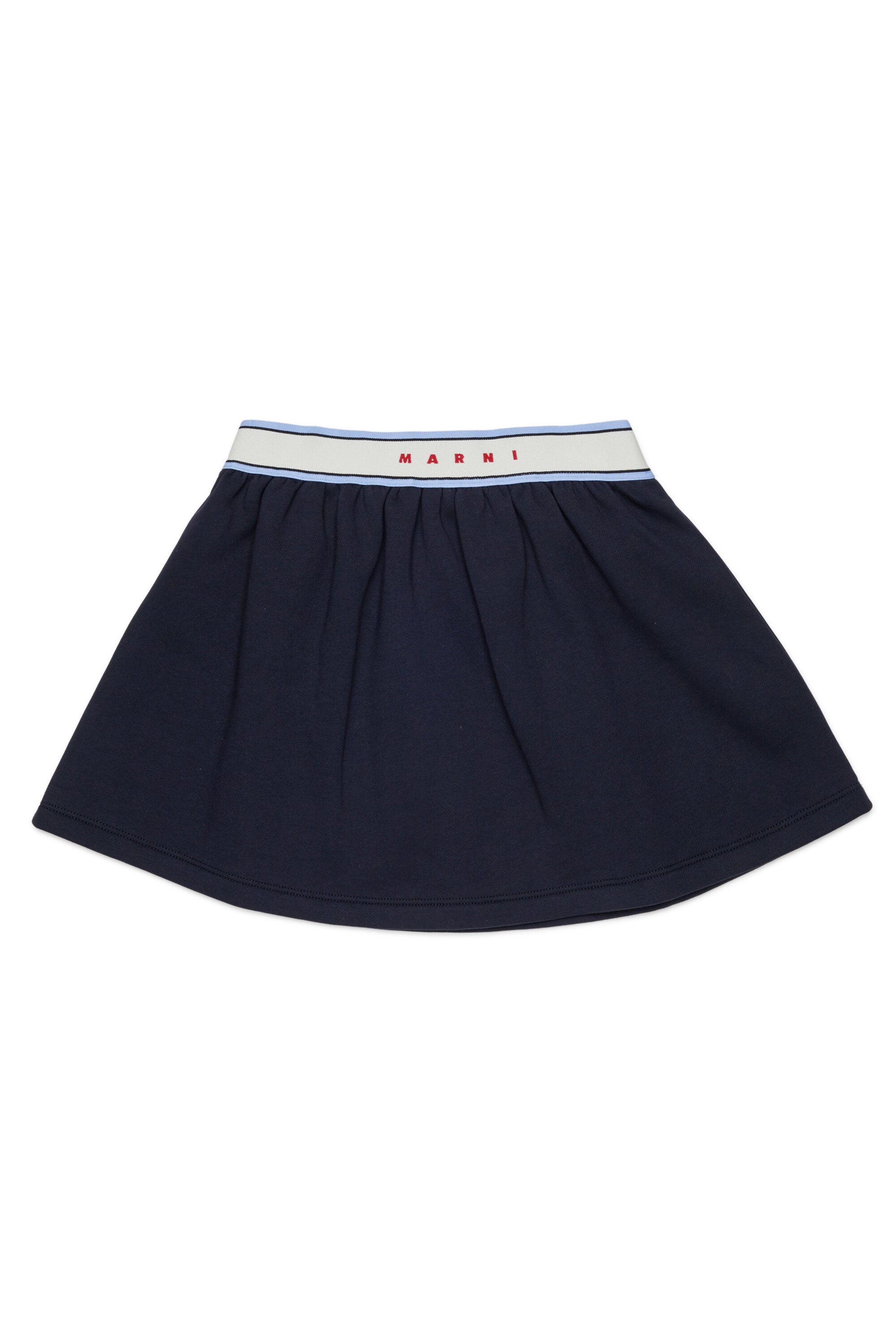 Mini skirt with logo