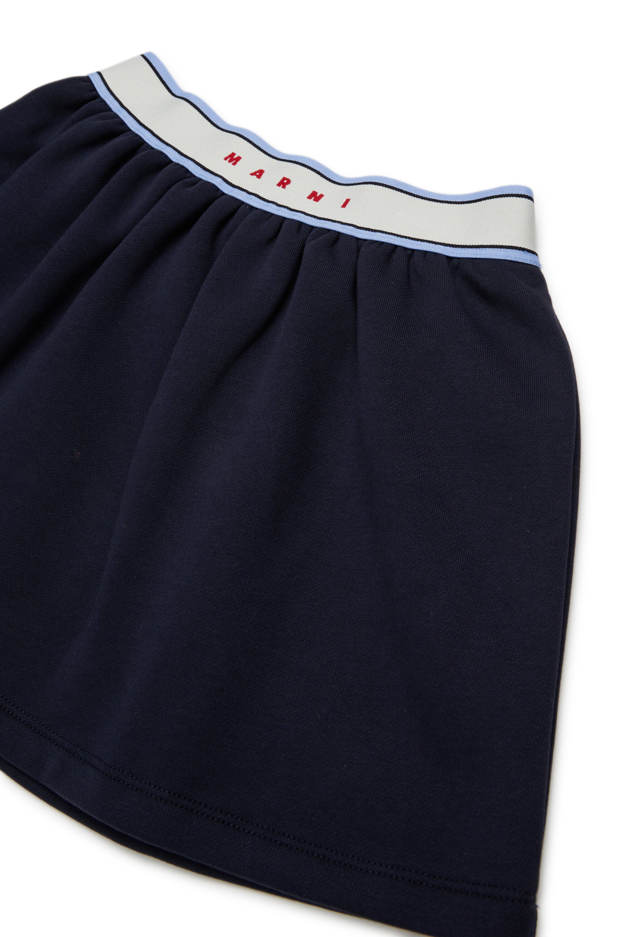 Mini skirt with logo