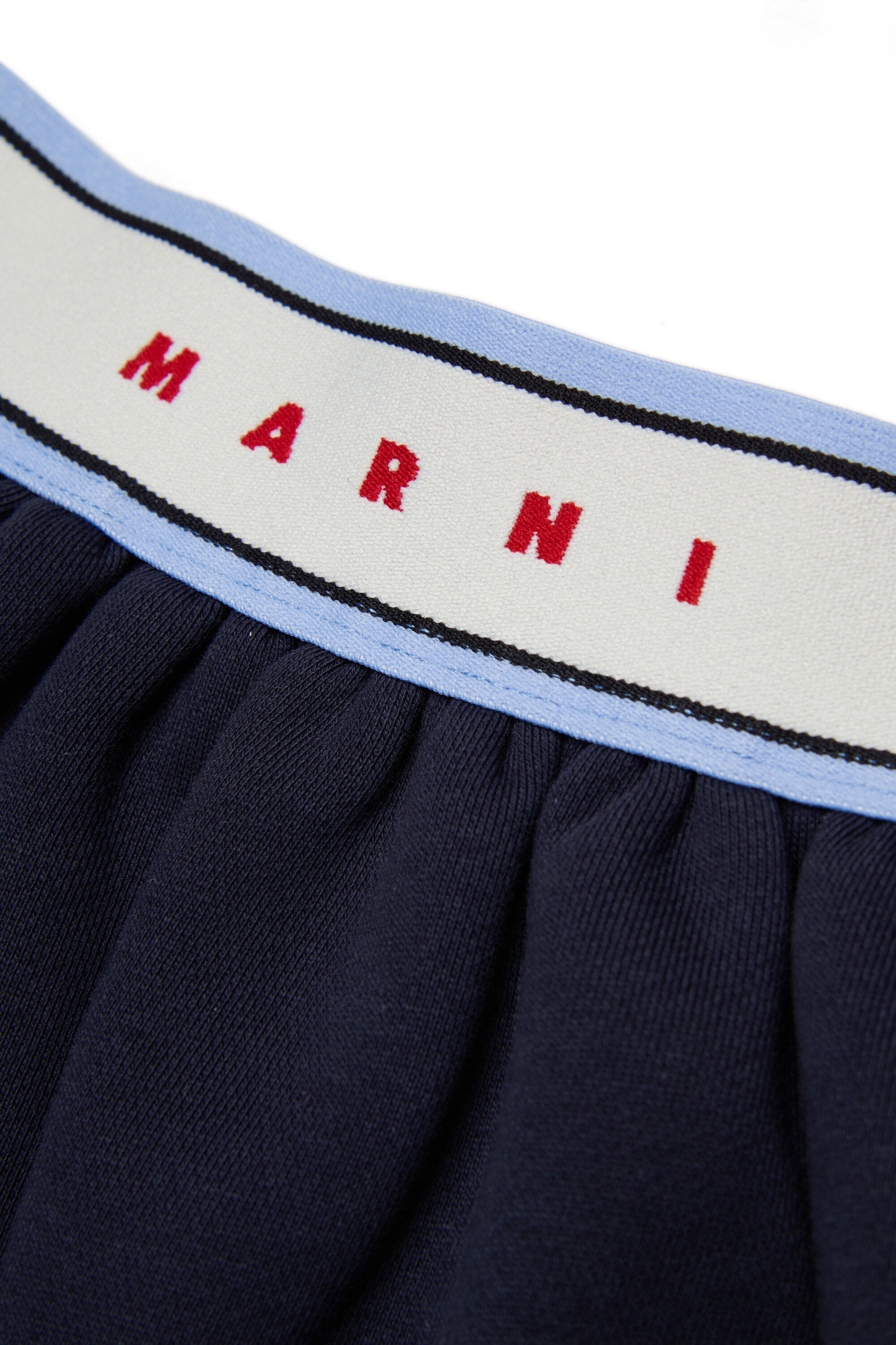 Mini skirt with logo