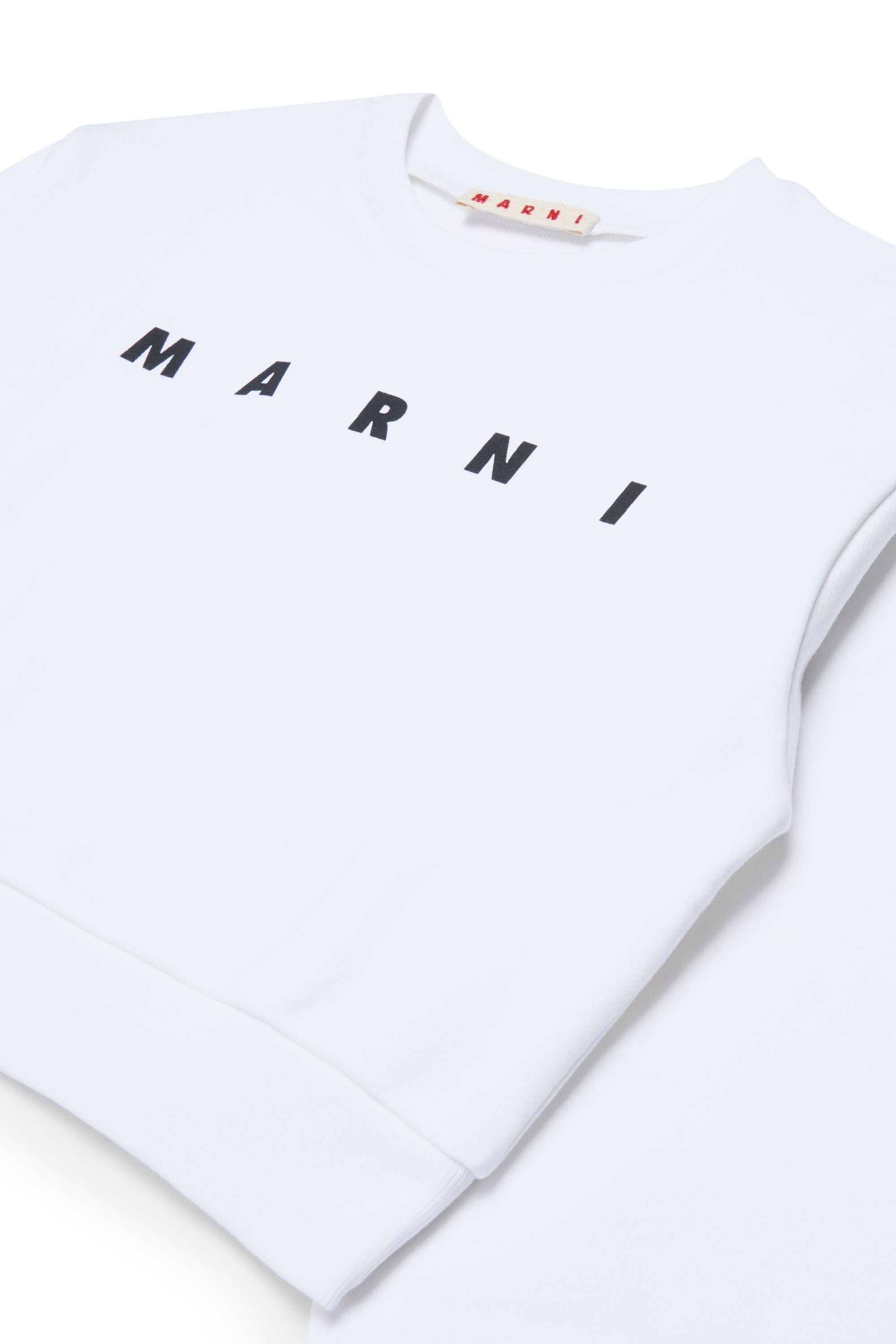 Crew-neck sweatshirt with logo