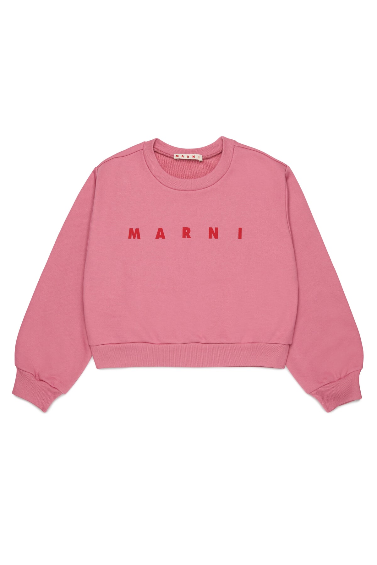 Crew-neck sweatshirt with logo