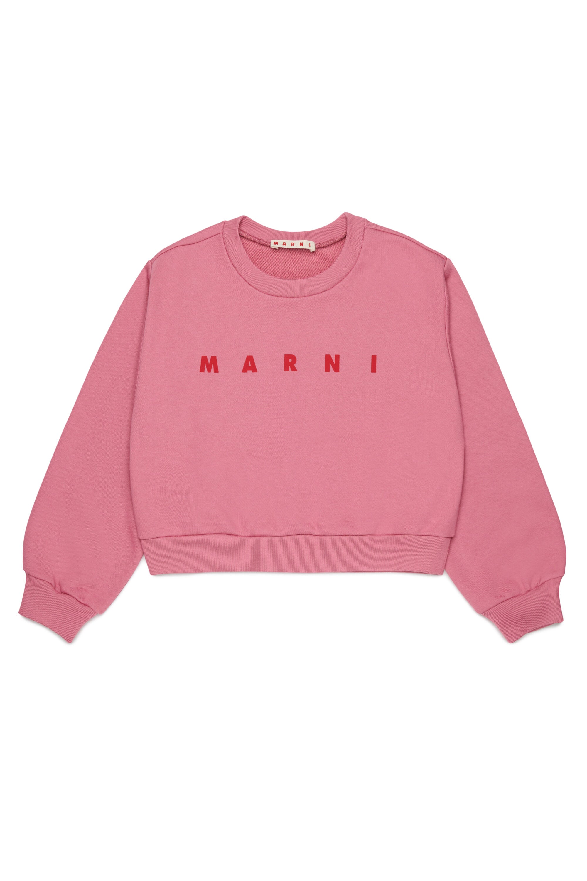 Crew-neck sweatshirt with logo