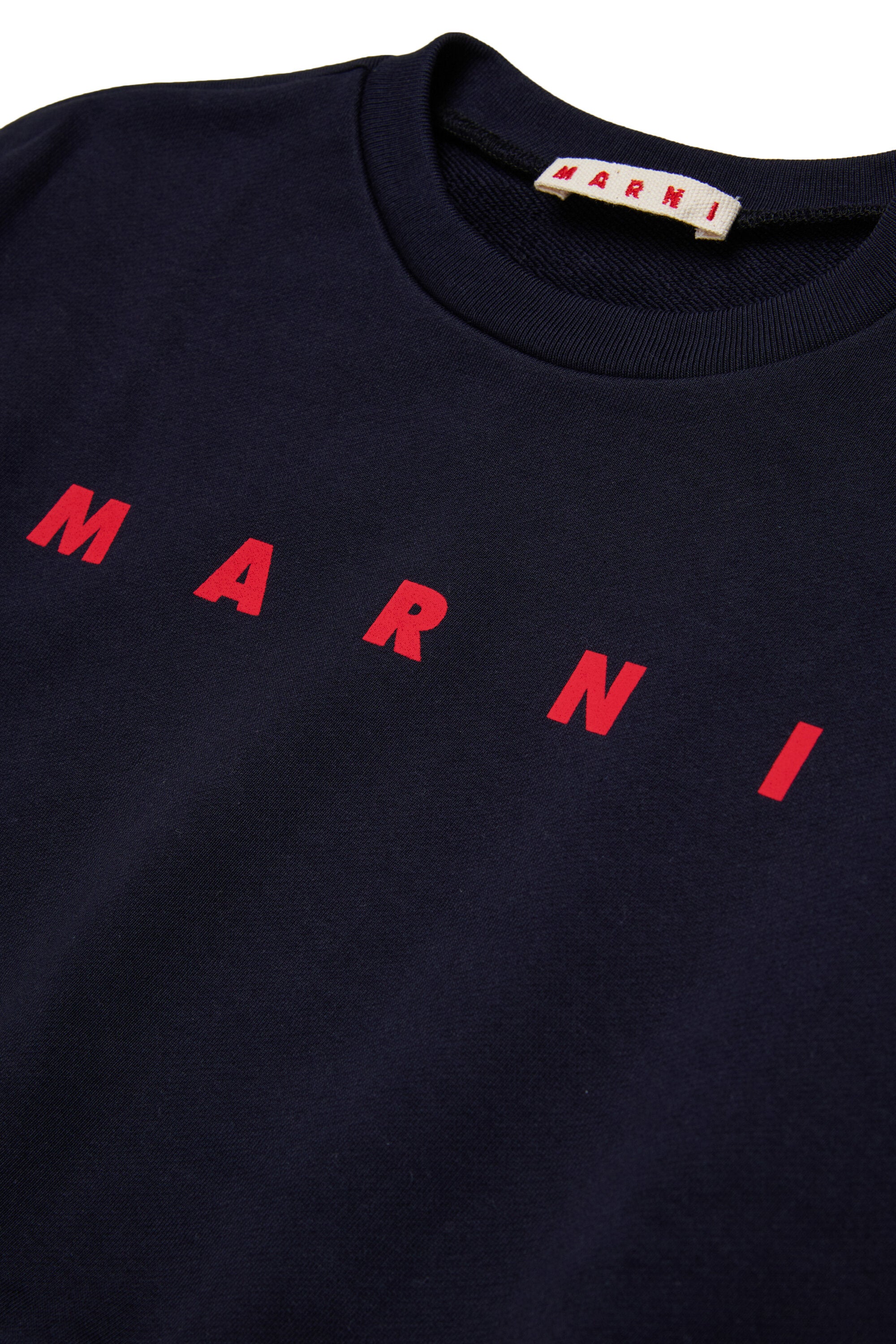 Crew-neck sweatshirt with logo